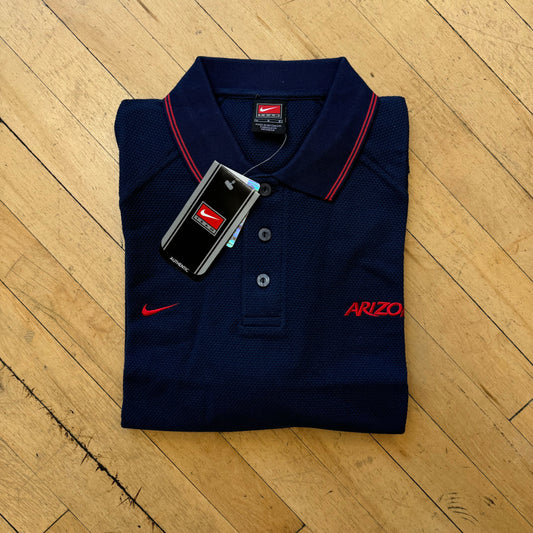 Vintage Arizona Nike Team Polo T-shirt Sz L