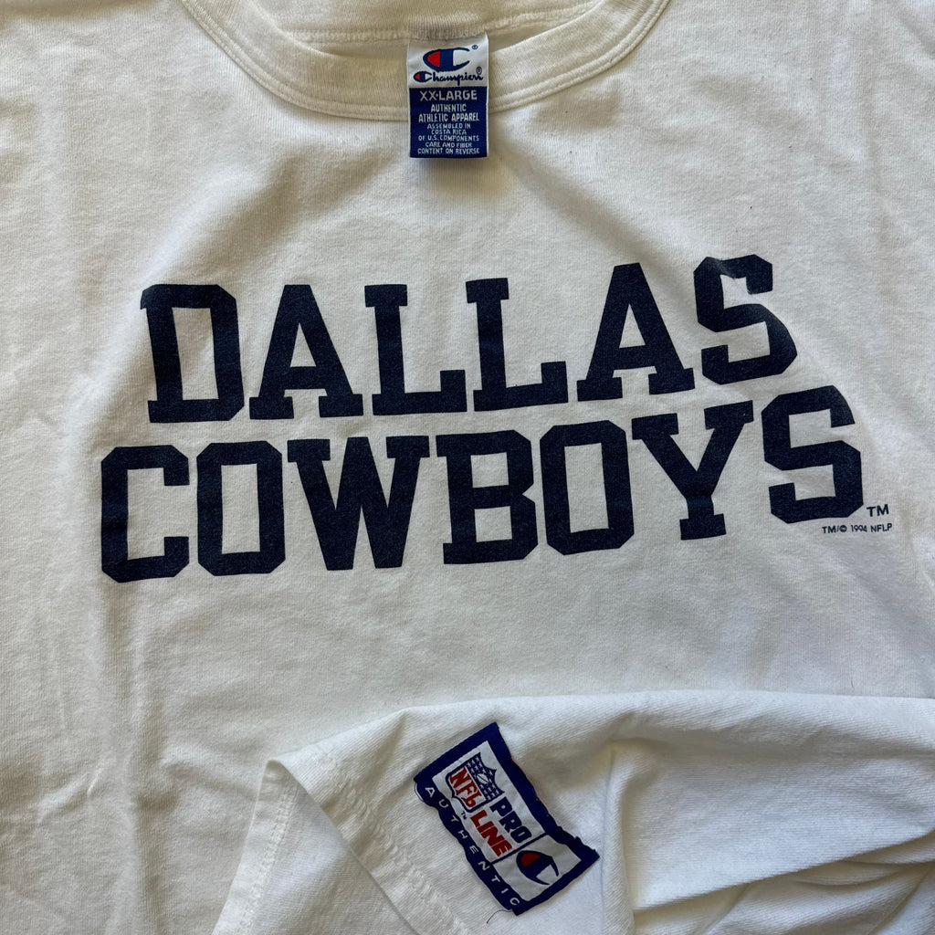Vintage Dallas Cowboys SpellOut T-shirt Sz XXL