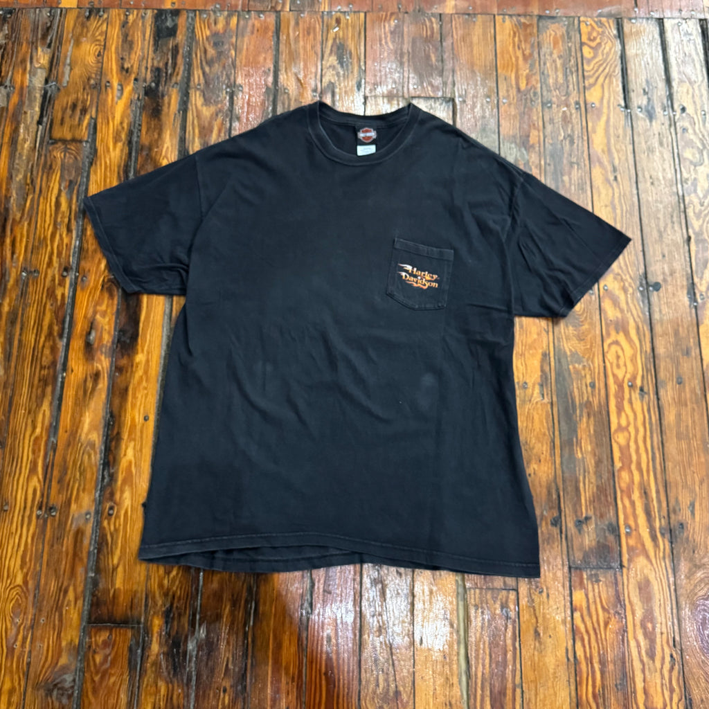 Y2K Harley Davidson Wyoming T-shirt Sz XXL