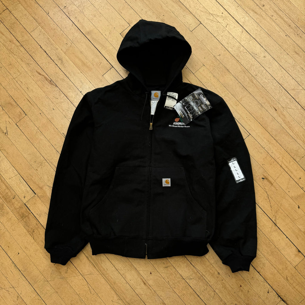 Vintage Carhartt Black Active Jacket New W/ Tags Sz L