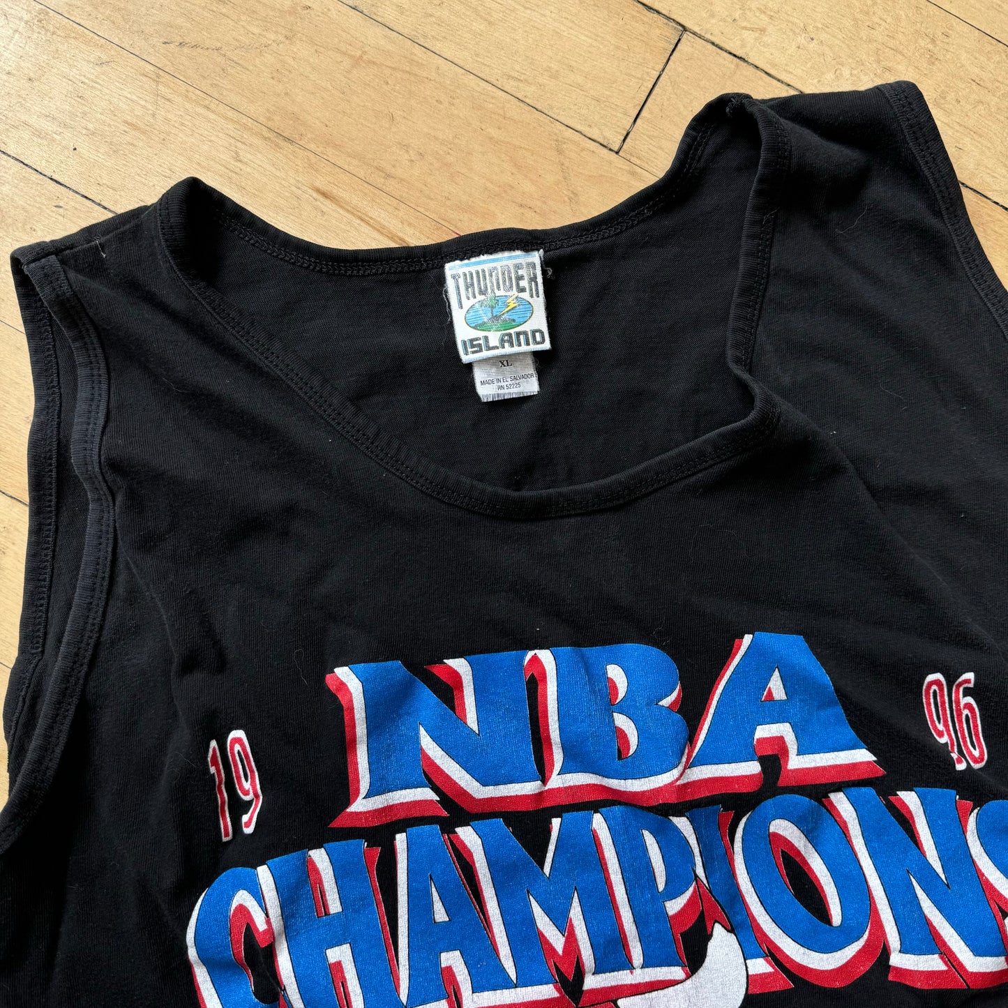 Vintage Chicago Bulls Champs 1996 Sz Tank Top T-shirt XL