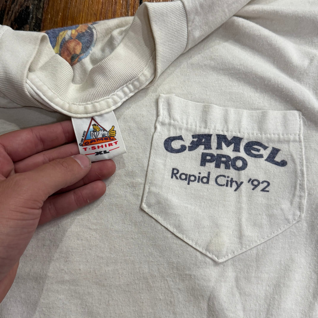 Vintage Camel Pro Rapid City T-shirt Sz L