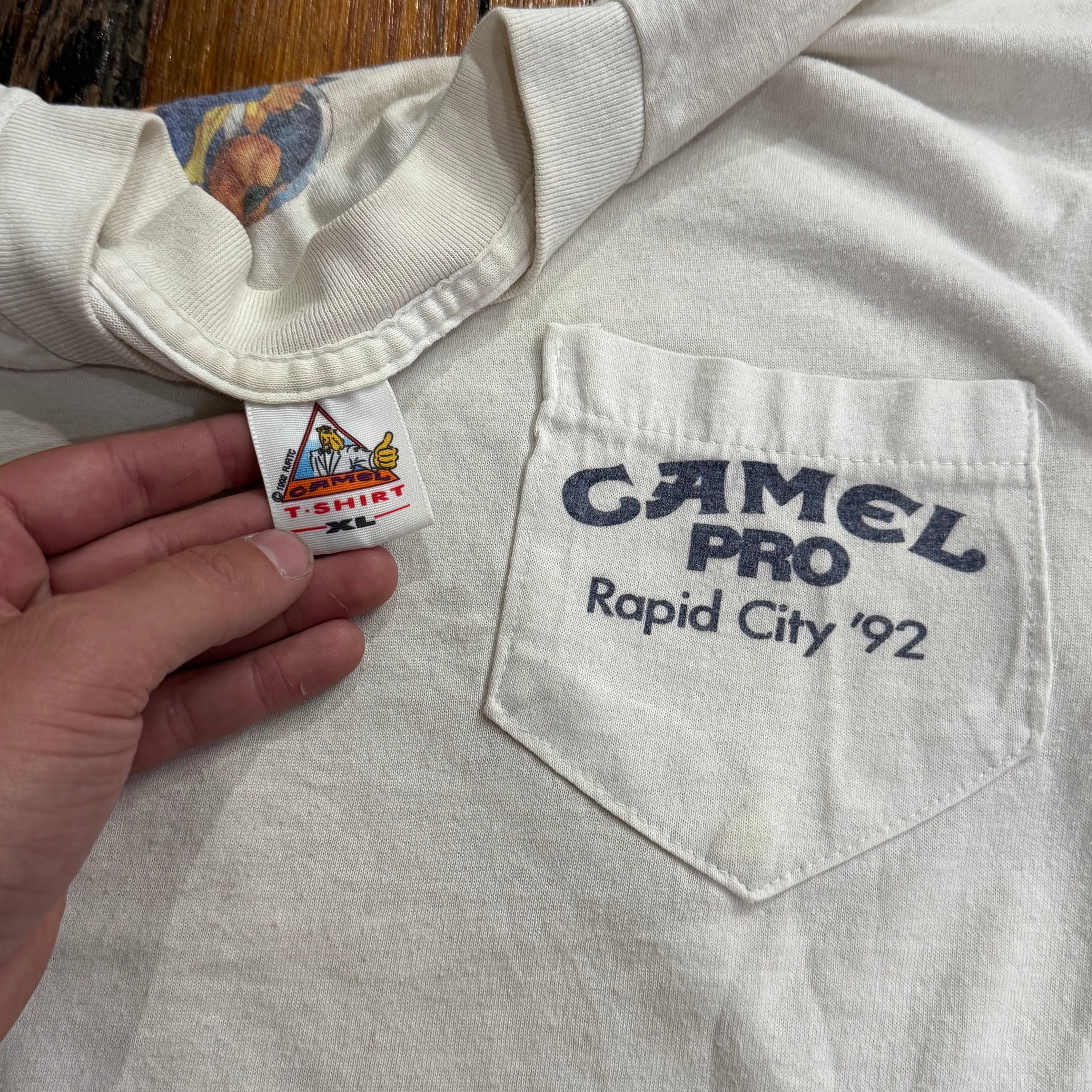 Vintage Camel Pro Rapid City T-shirt Sz L