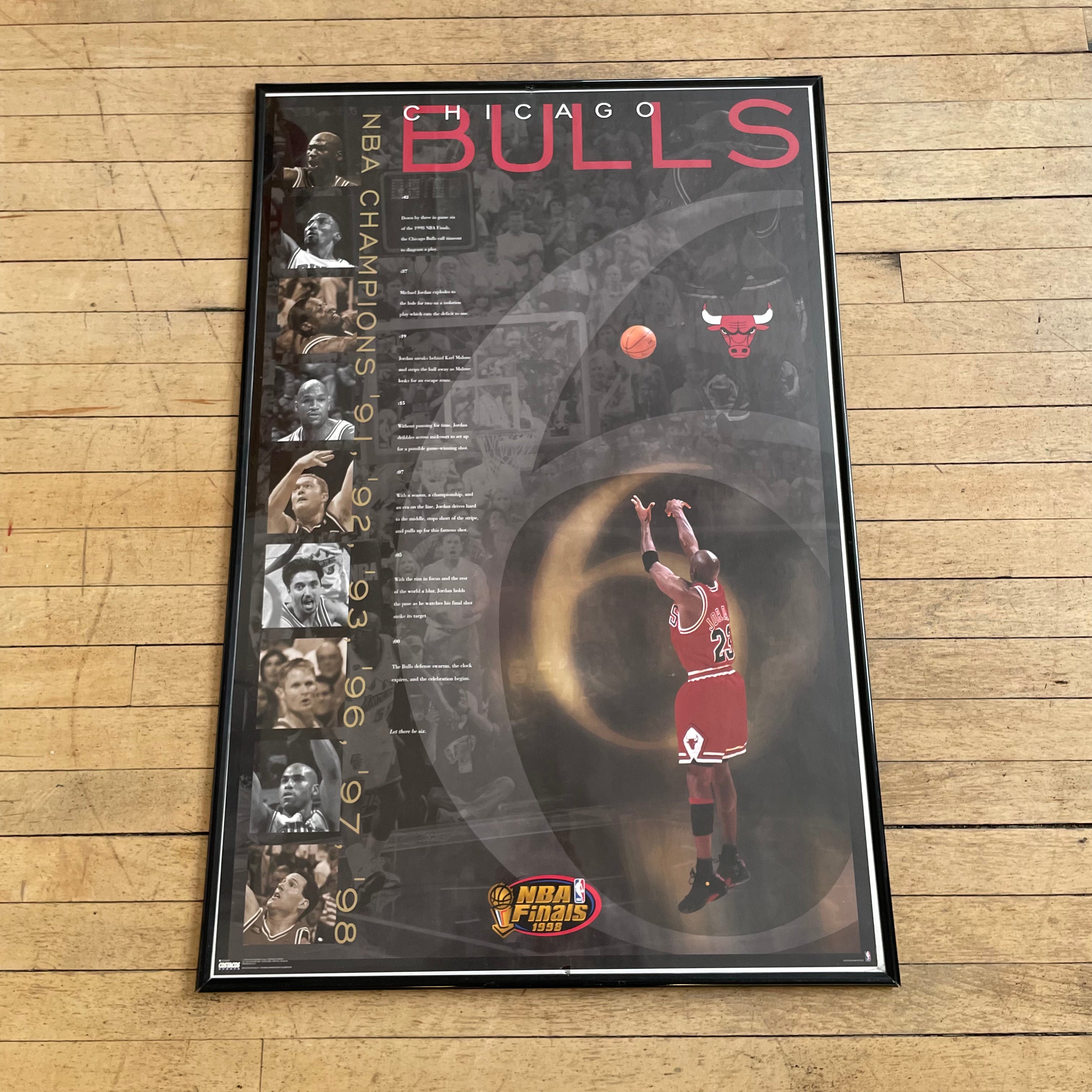 激レア‼︎ 90s 当時物 NBA BULLS JORDAN ポスター Vintage Original 1990s Michael Jordan Dunk Poster NBA