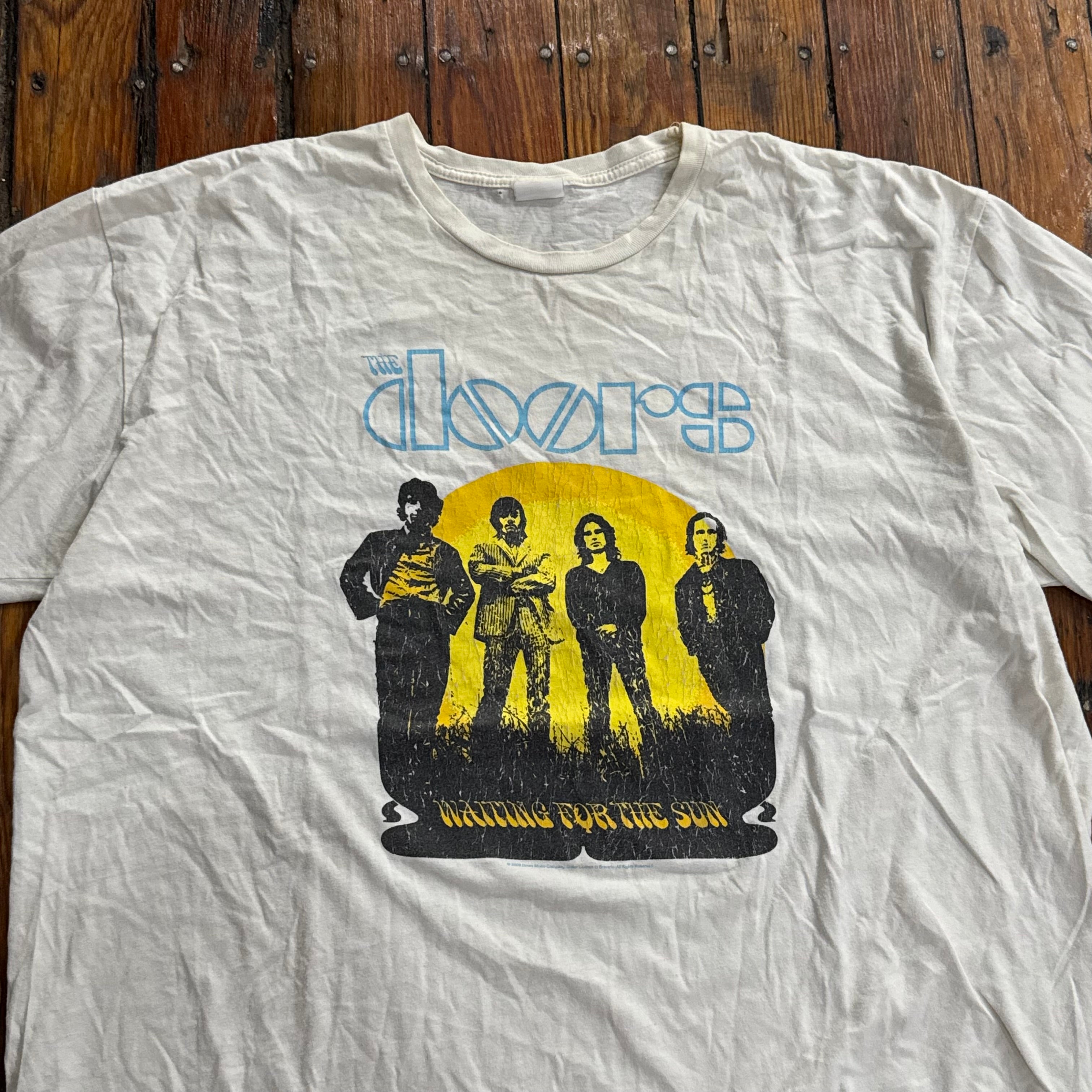Y2K The Doors Waiting for the Sun Tour T-shirt Sz XL