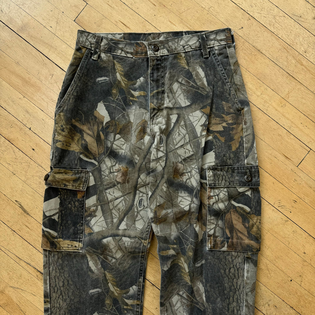 Vintage Camo Cargo Wrangler Denim Jeans Sz 32x32