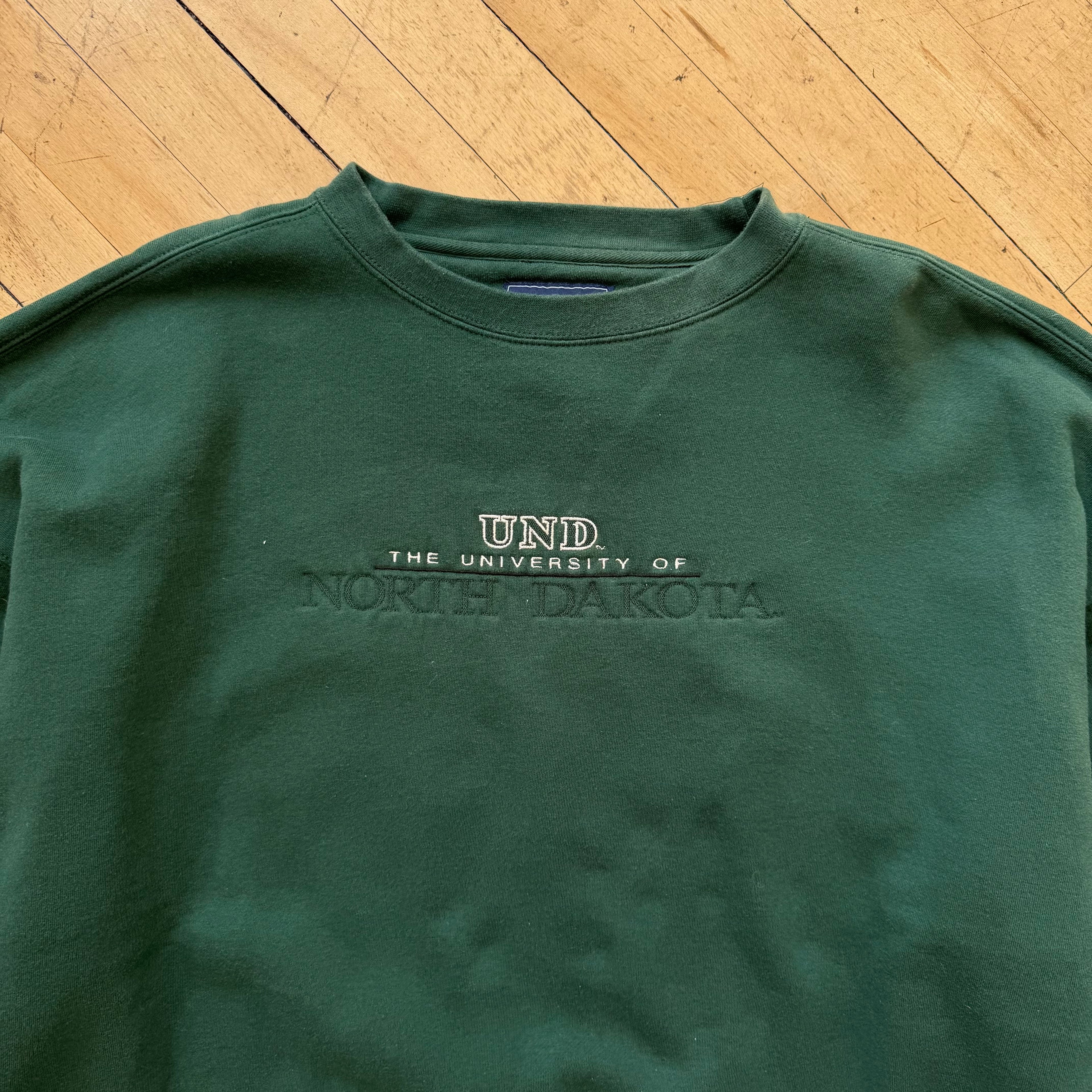 Vintage University of North Dakota CrewNeck Sz XXL