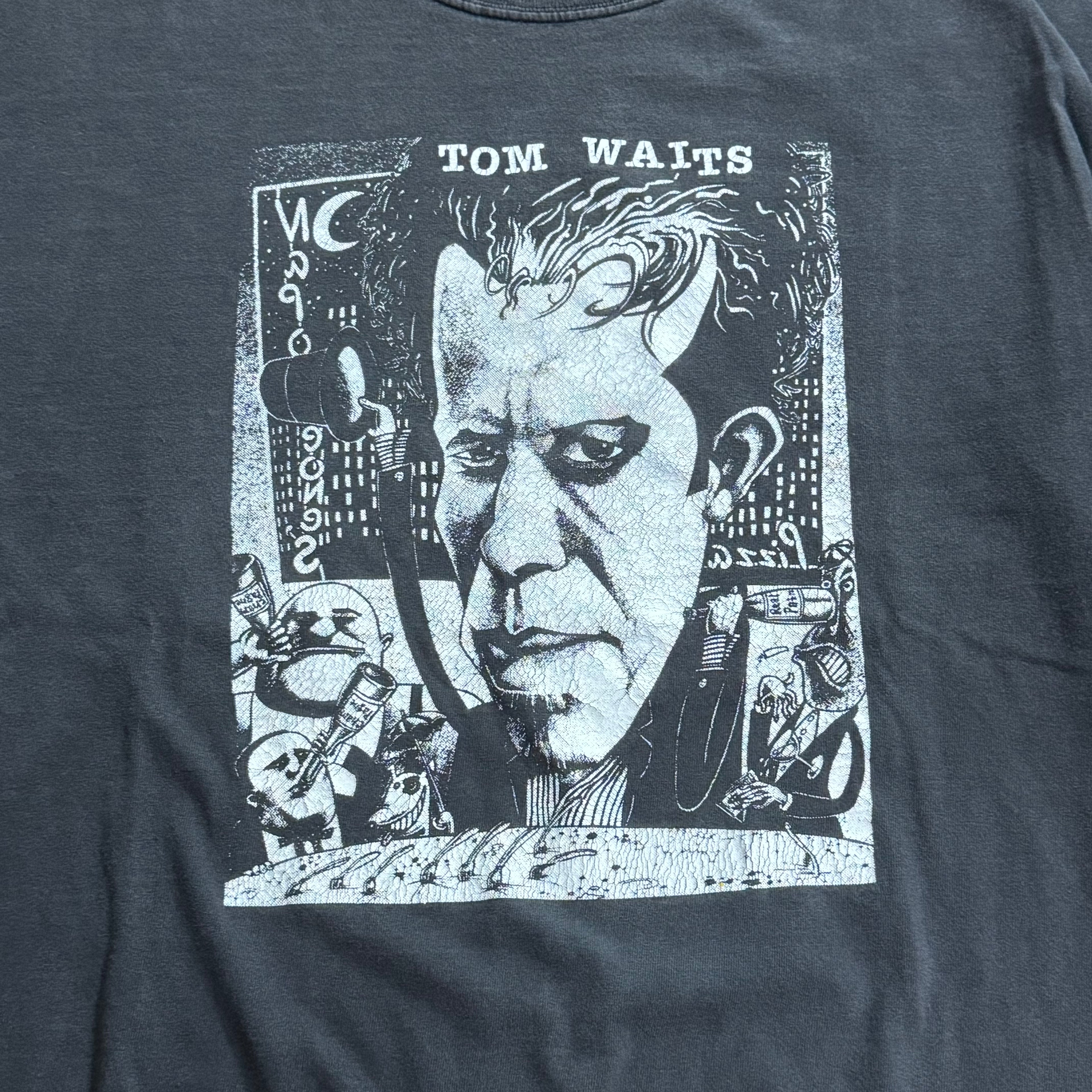 Vintage Tom Waits T-shirt Sz XL