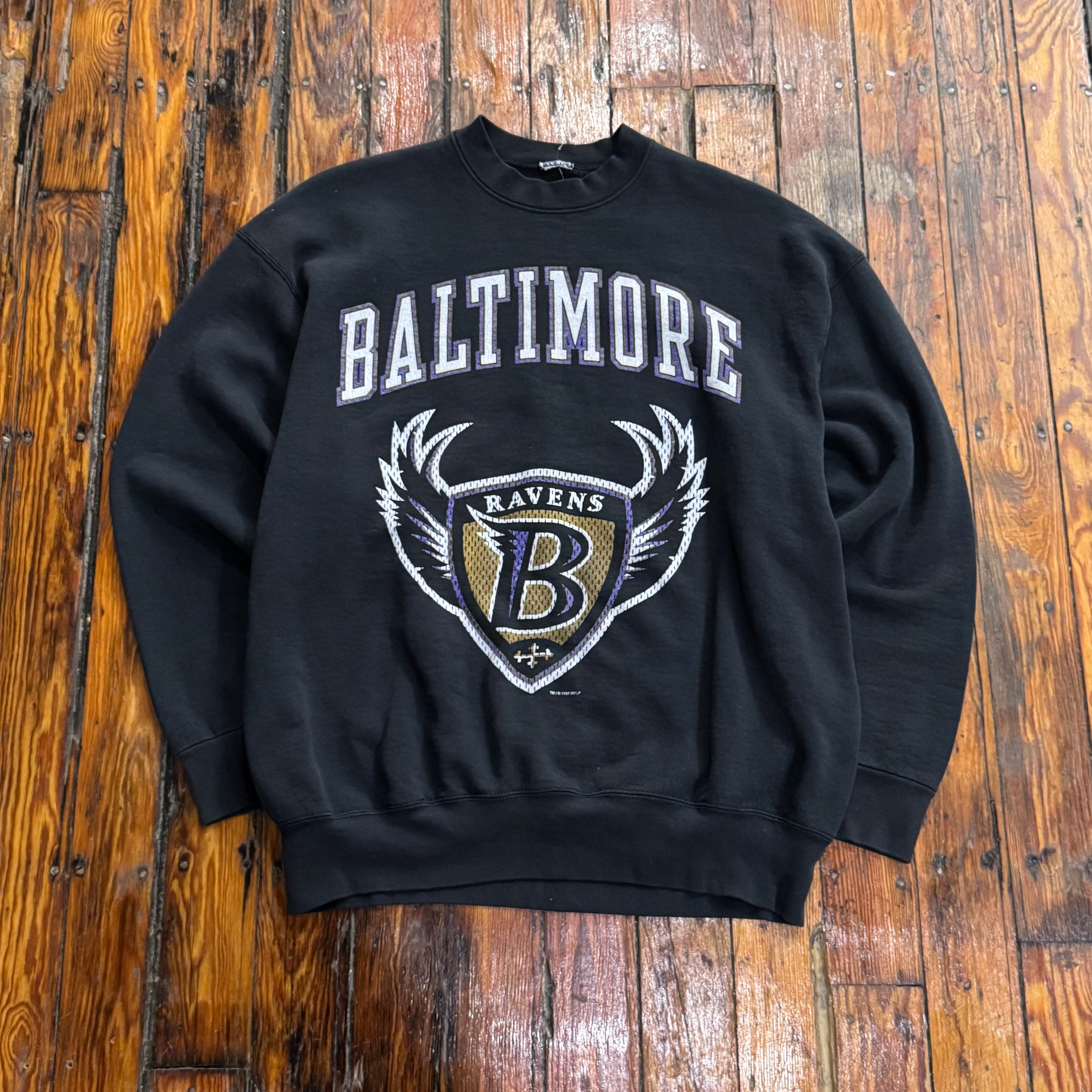 Vintage Baltimore Ravens CrewNeck Sz XXL