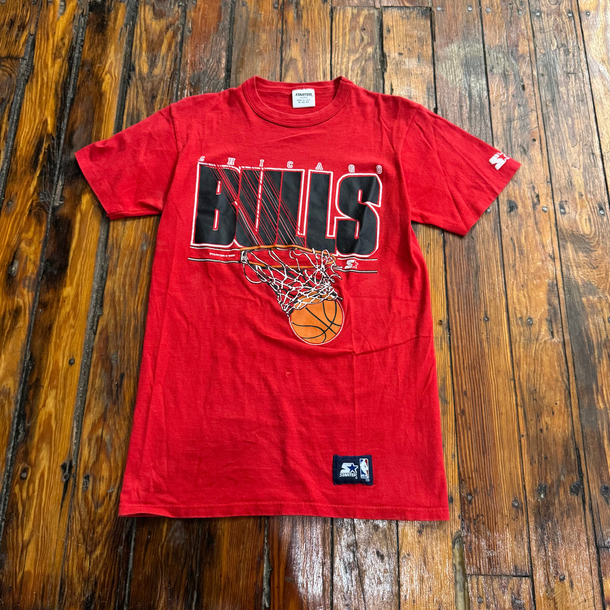Vintage Chicago Bulls Starter T-shirt Sz S