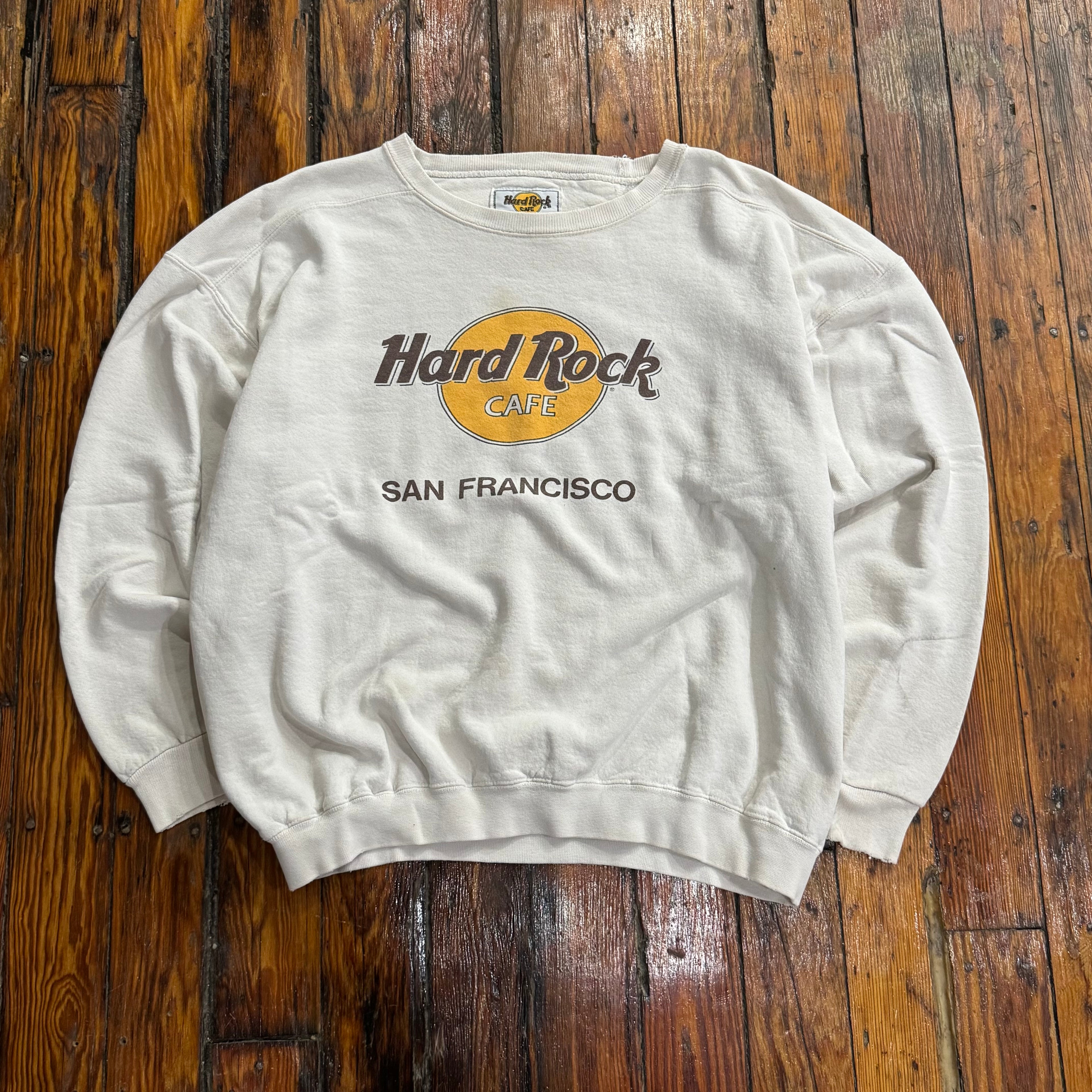 Vintage Hard Rock Cafe San Francisco CrewNeck Sz XL