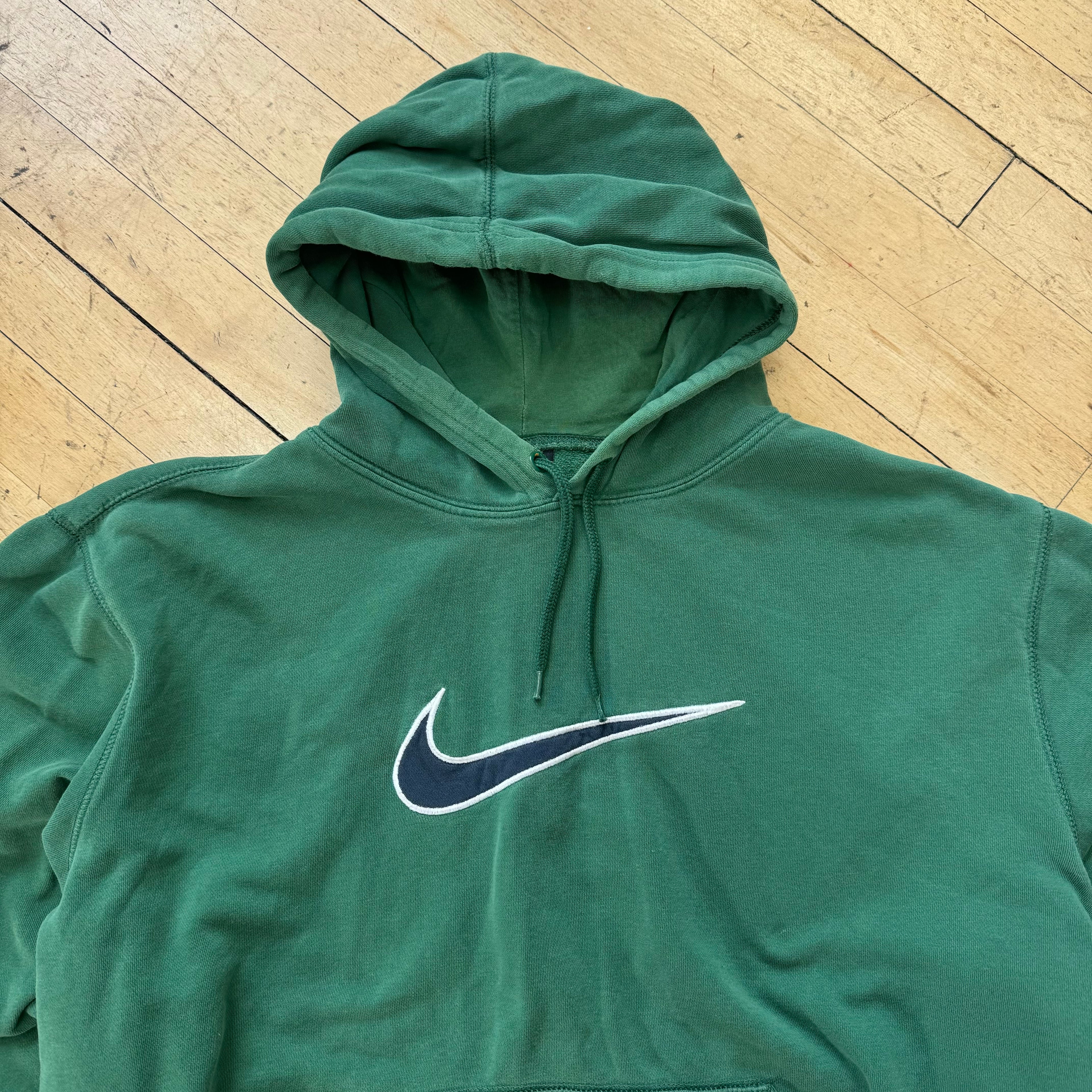 Y2K Nike Big Logo Hoodie Sz XXL
