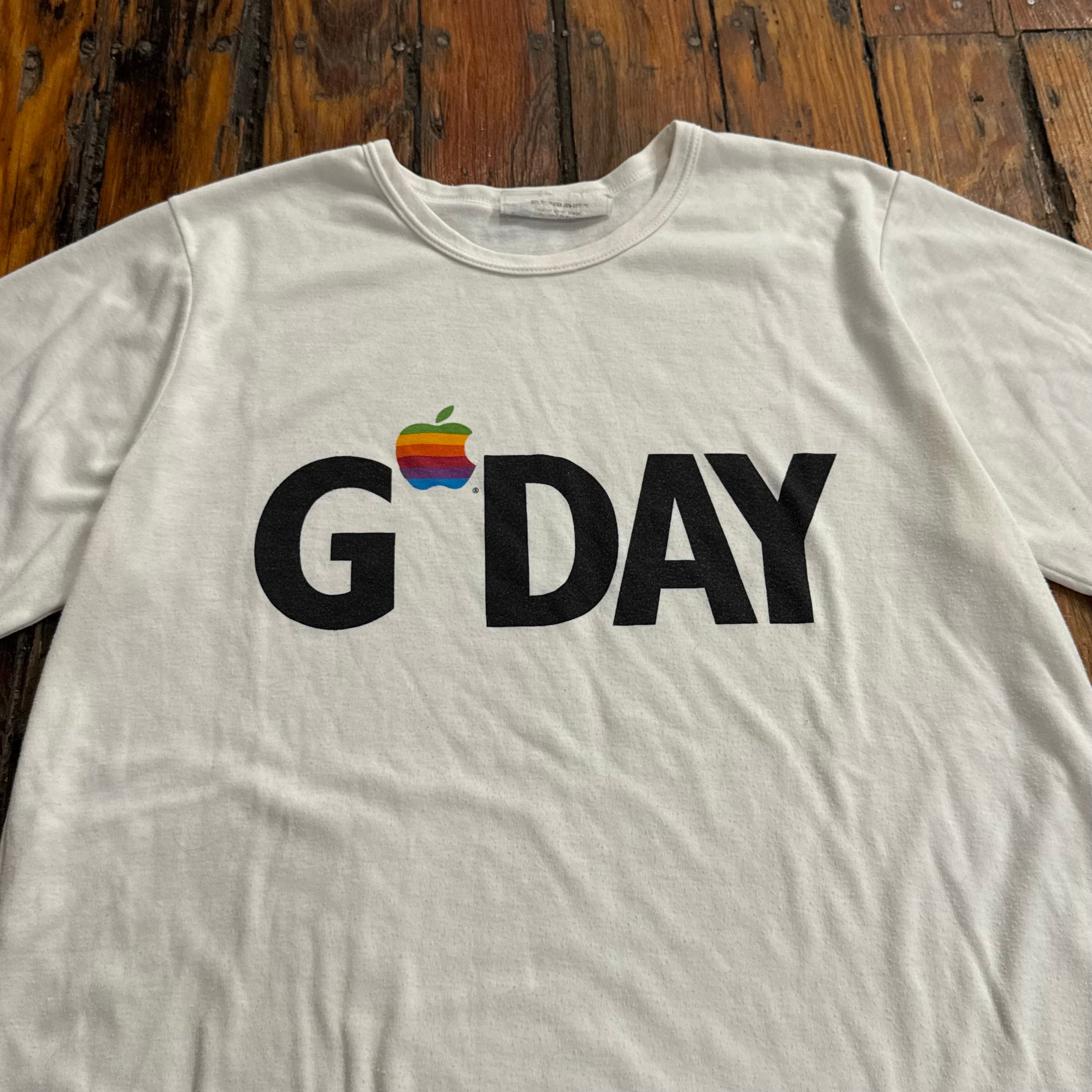Vintage G-Day Apple T-shirt Sz M