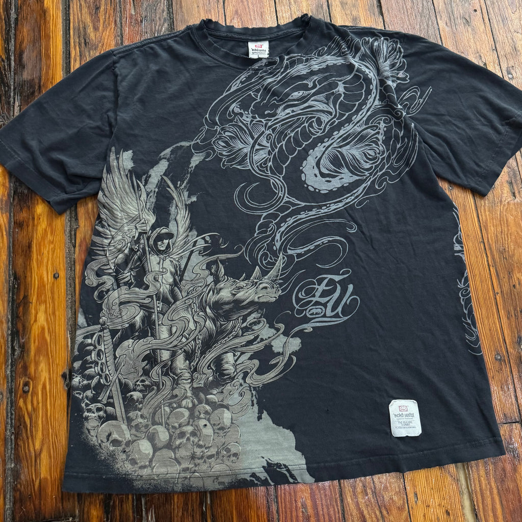 Y2K Ecko Unltd T-shirt Sz L