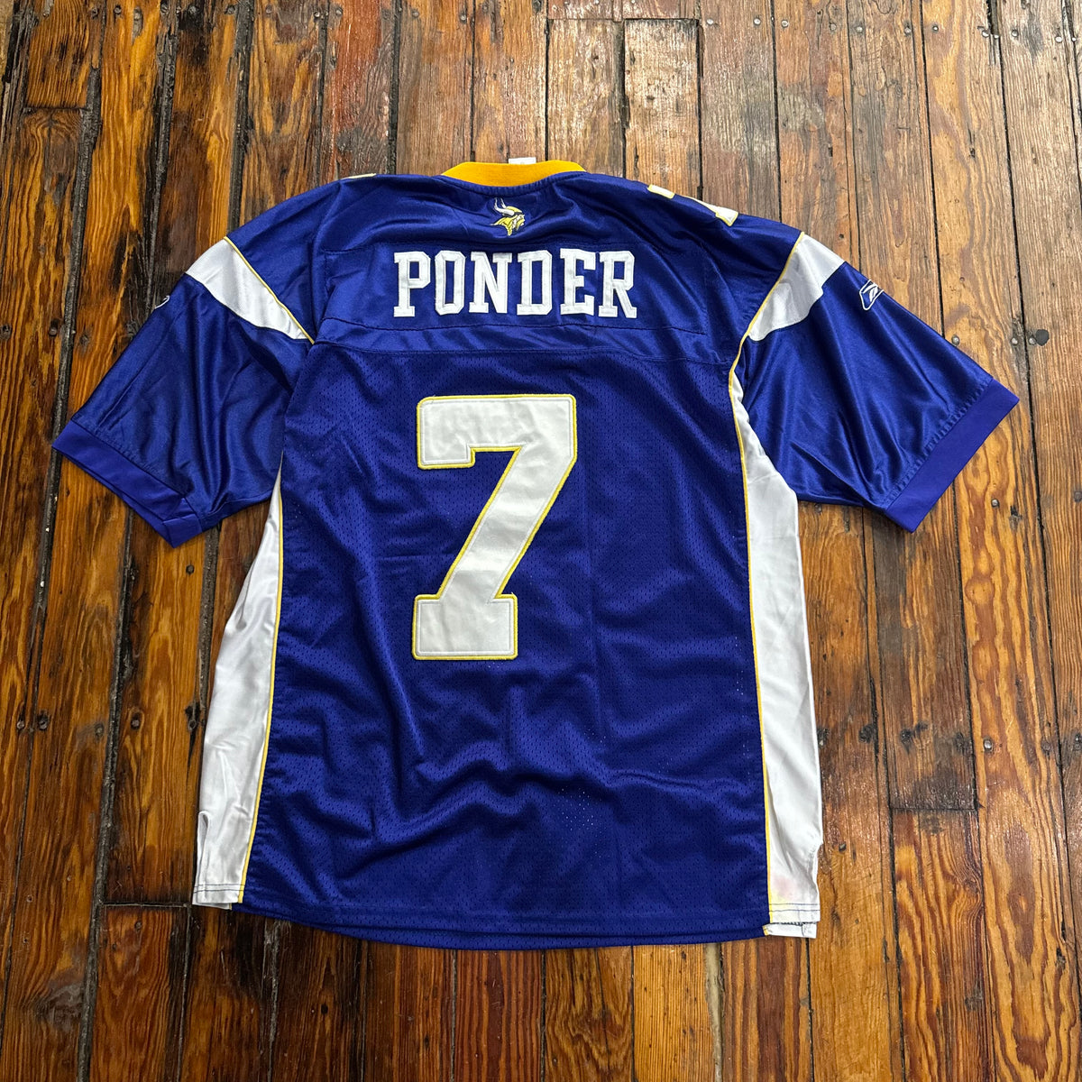 Minnesota Vikings Ponder Football Jersey Sz XL