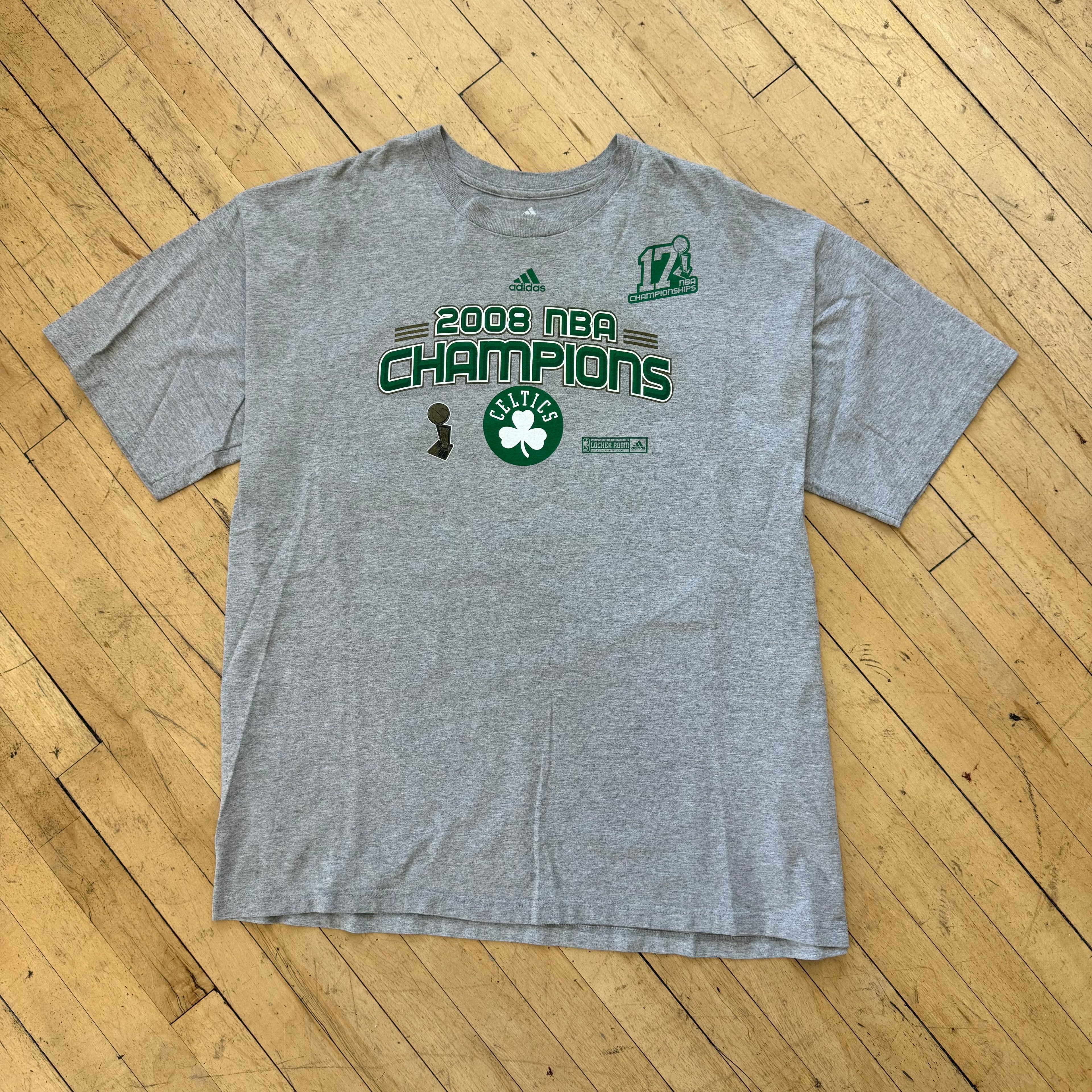 NBA Champions Celtics 08’ T-shirt Sz XL