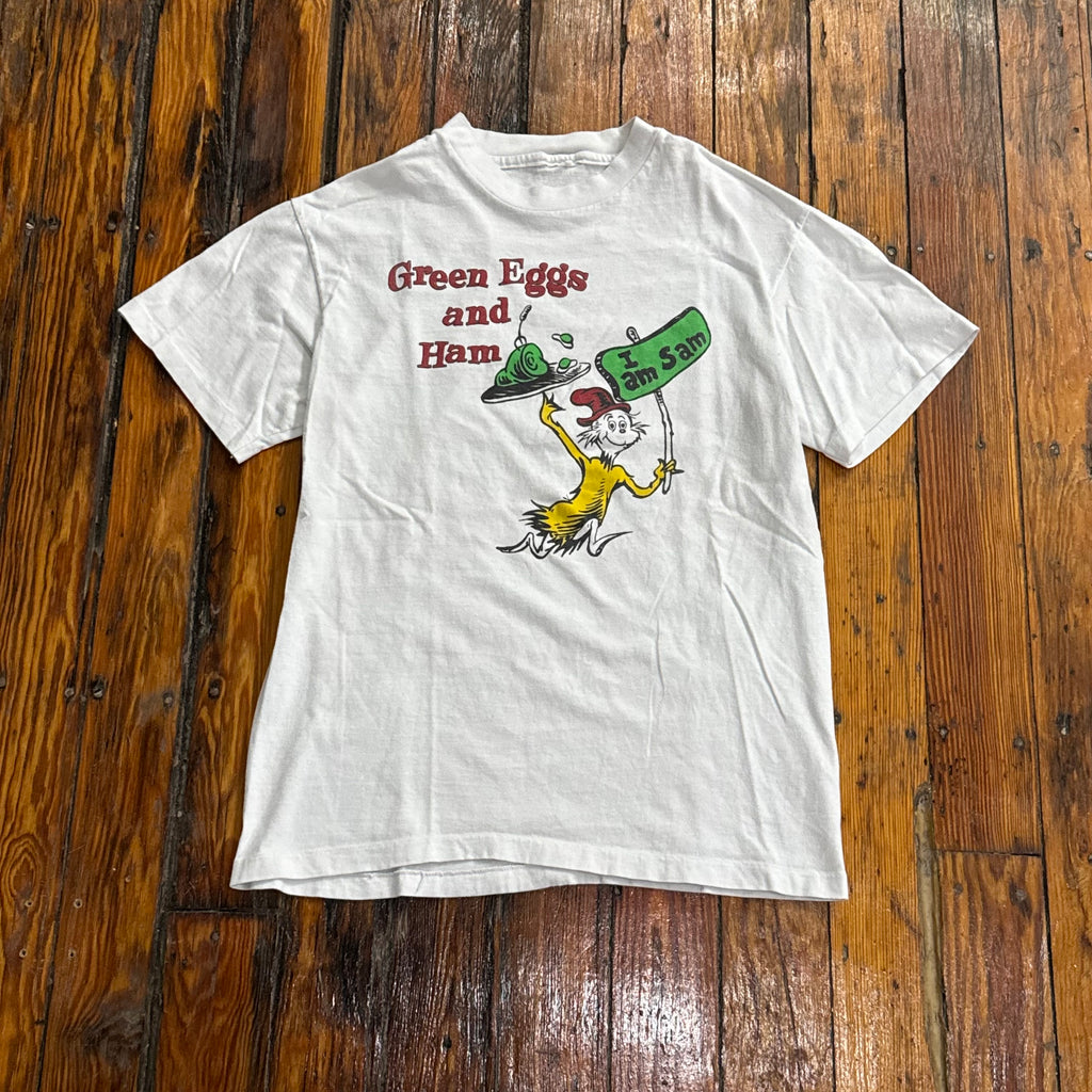 Vintage Green Eggs and Ham T-shirt Sz M