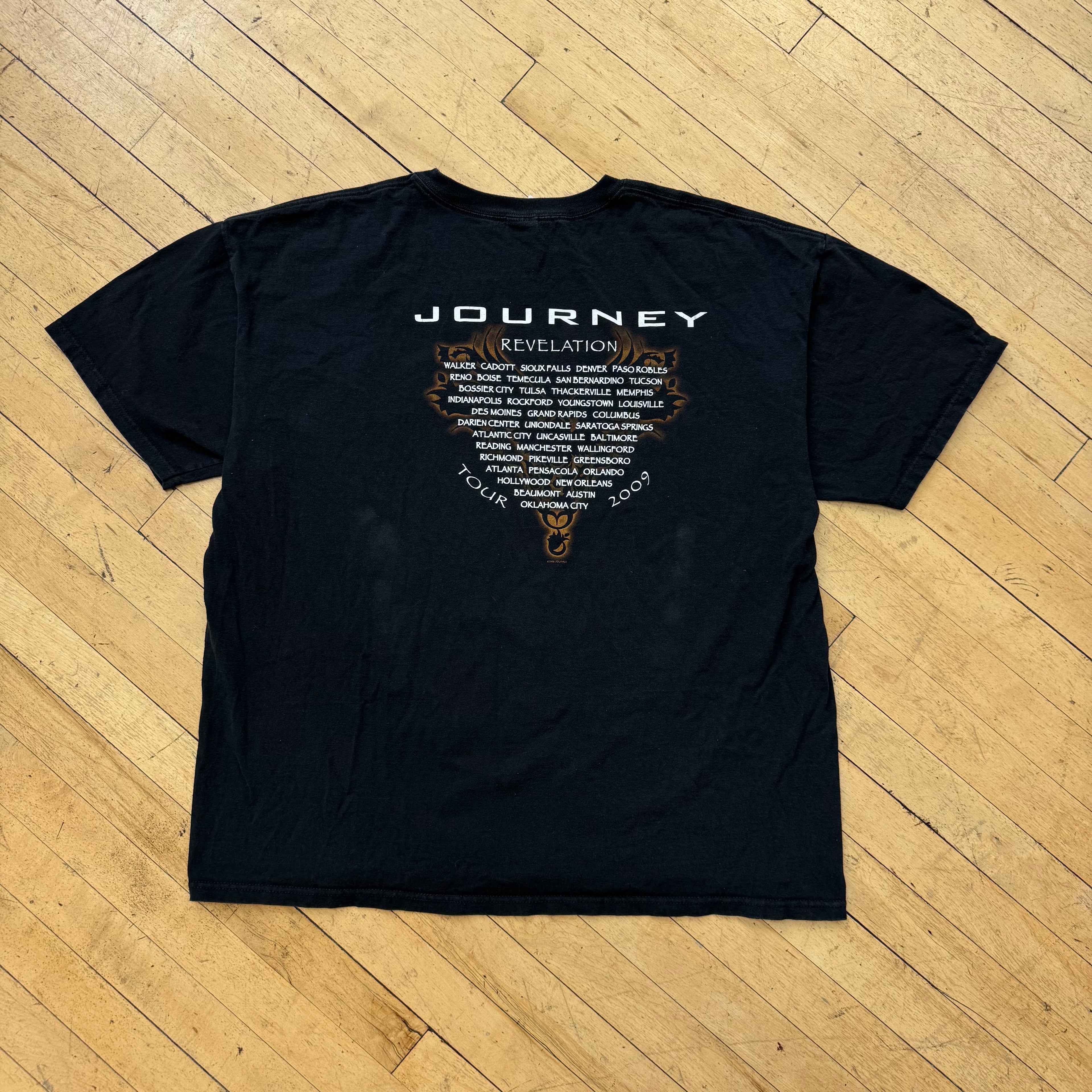 Y2K Journey Revelation Tour T-shirt Sz XXL