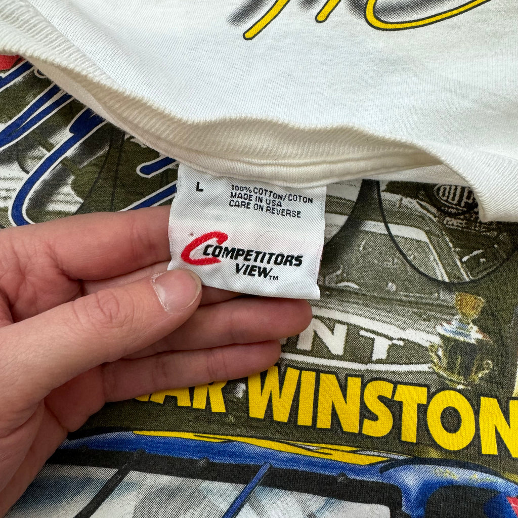 Vintage Nascar Winston Cup Champion T-shirt Sz L