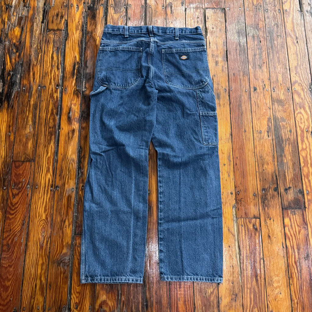 Vintage Dark Wash Denim Jeans Sz 33x32
