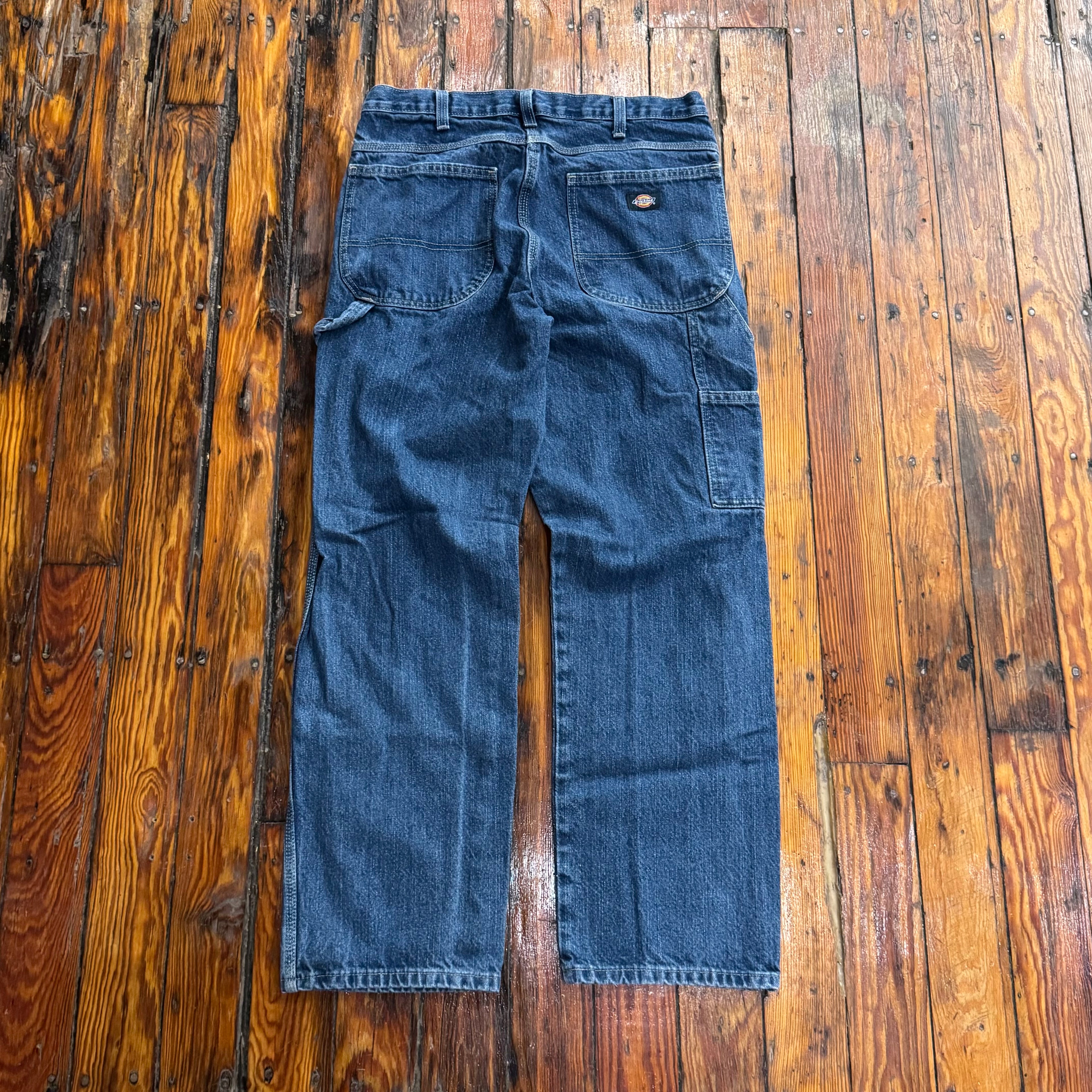 Vintage Dark Wash Denim Jeans Sz 33x32