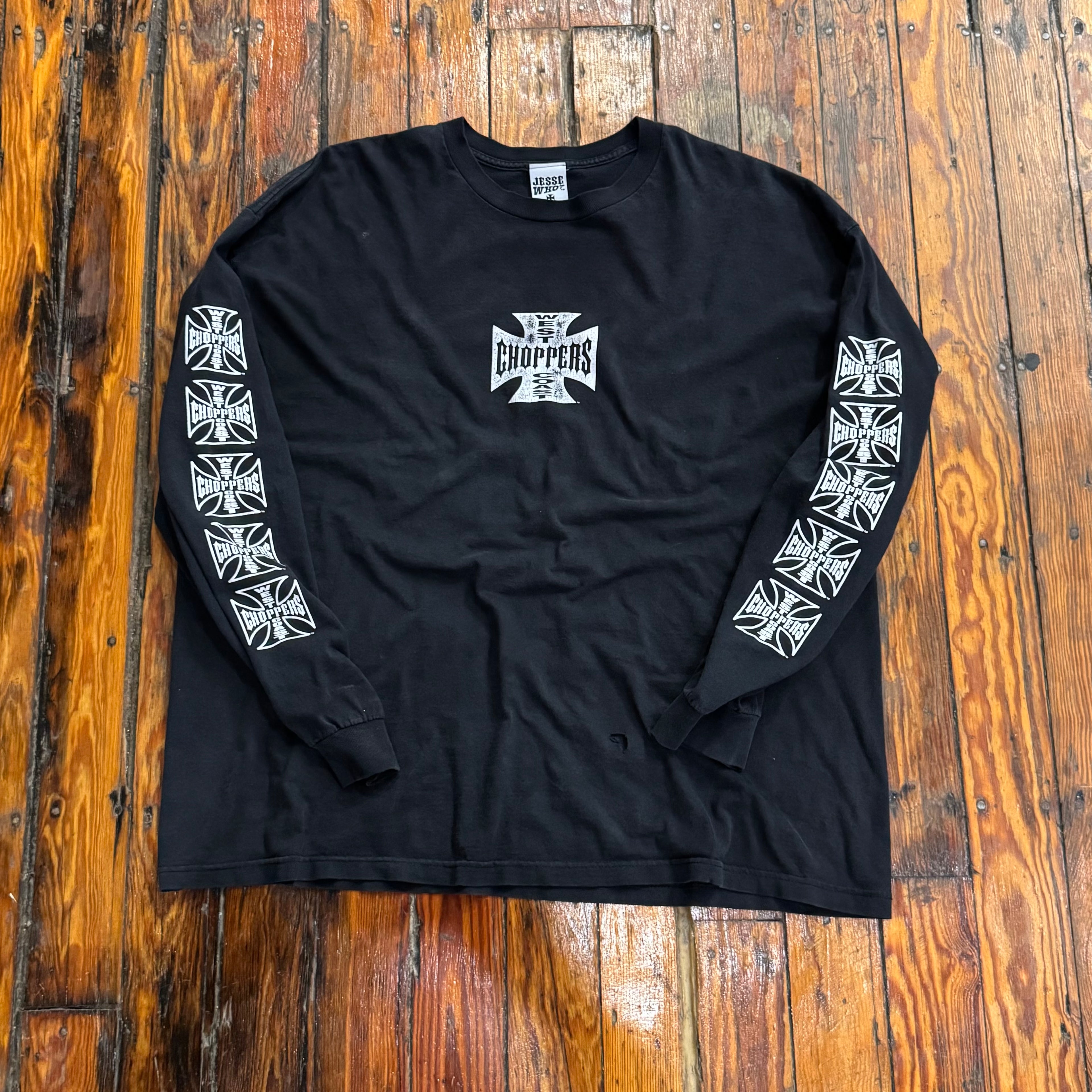 Vintage West Coast Choppers Long Sleeve T-shirt Sz XXXL