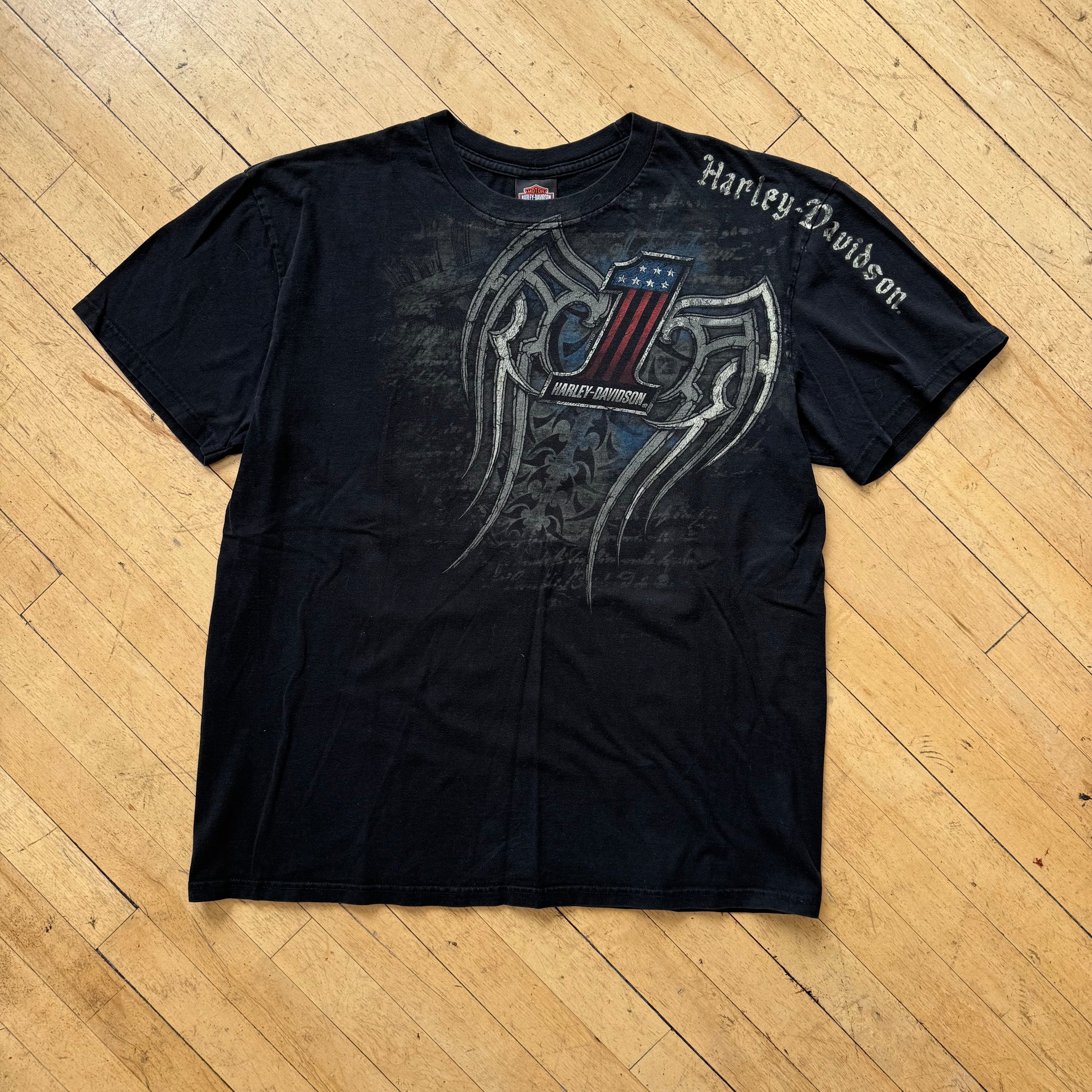 Y2K Harley Davidson #1 T-shirt Sz XL