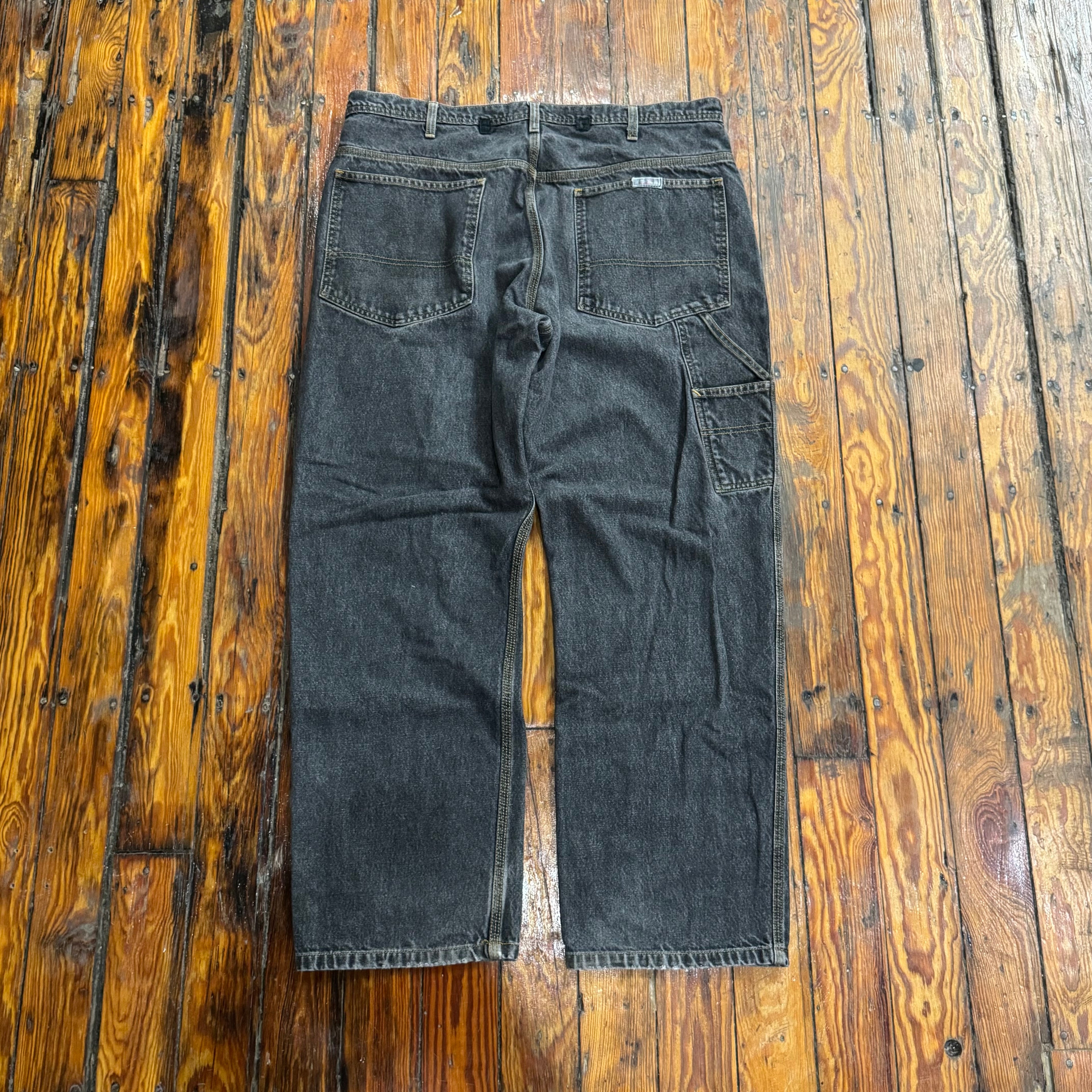 Vintage Ralph Lauren BLK Denim Jeans Sz 38x32