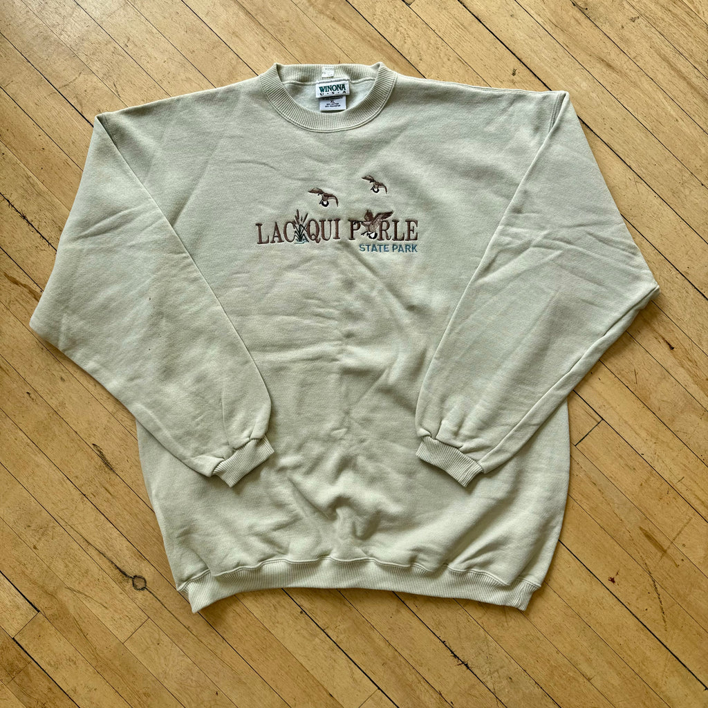 Vintage Laciqui Parle State Park CrewNeck Sz XL