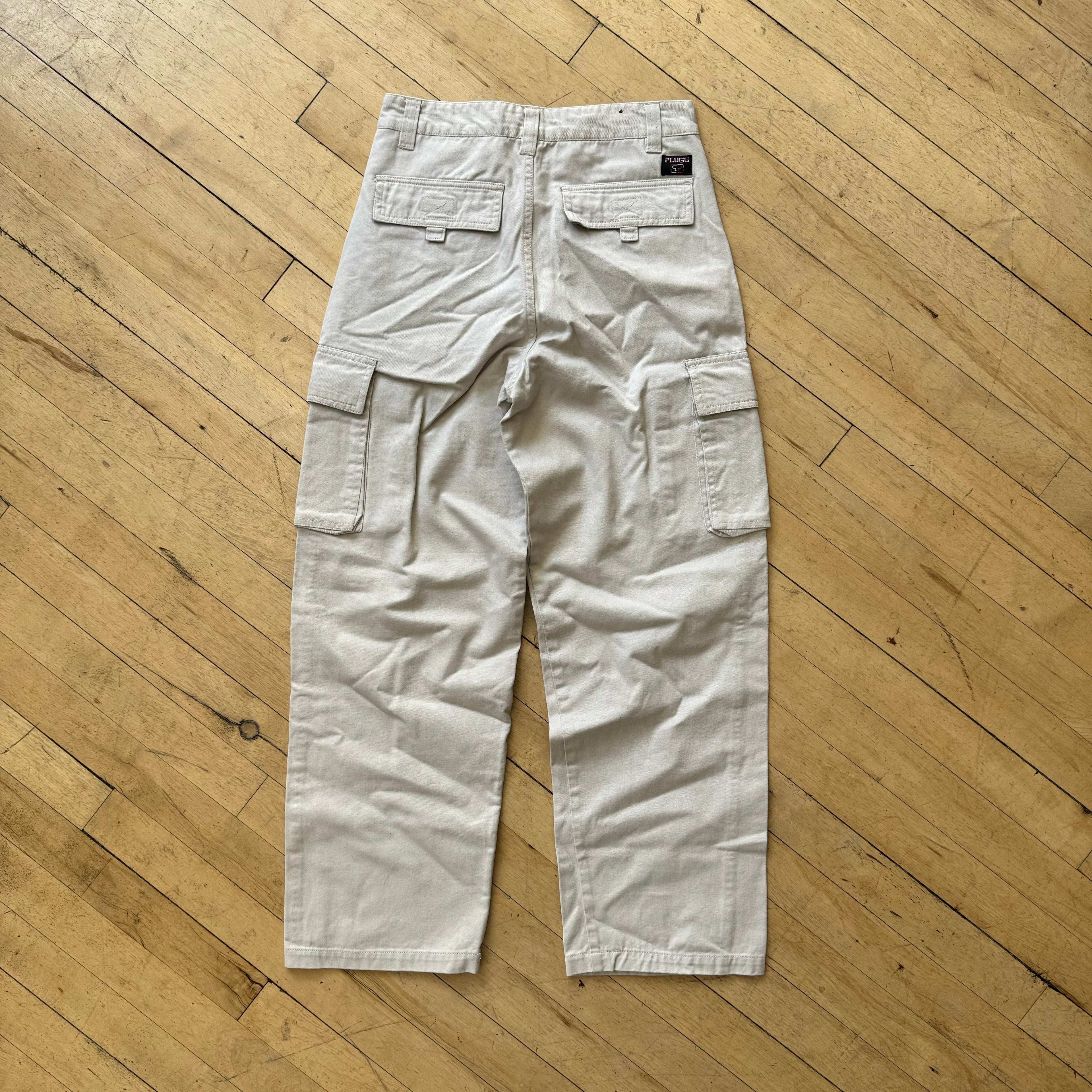 Y2K Pkugg Cargo Kahki Pants Sz 14
