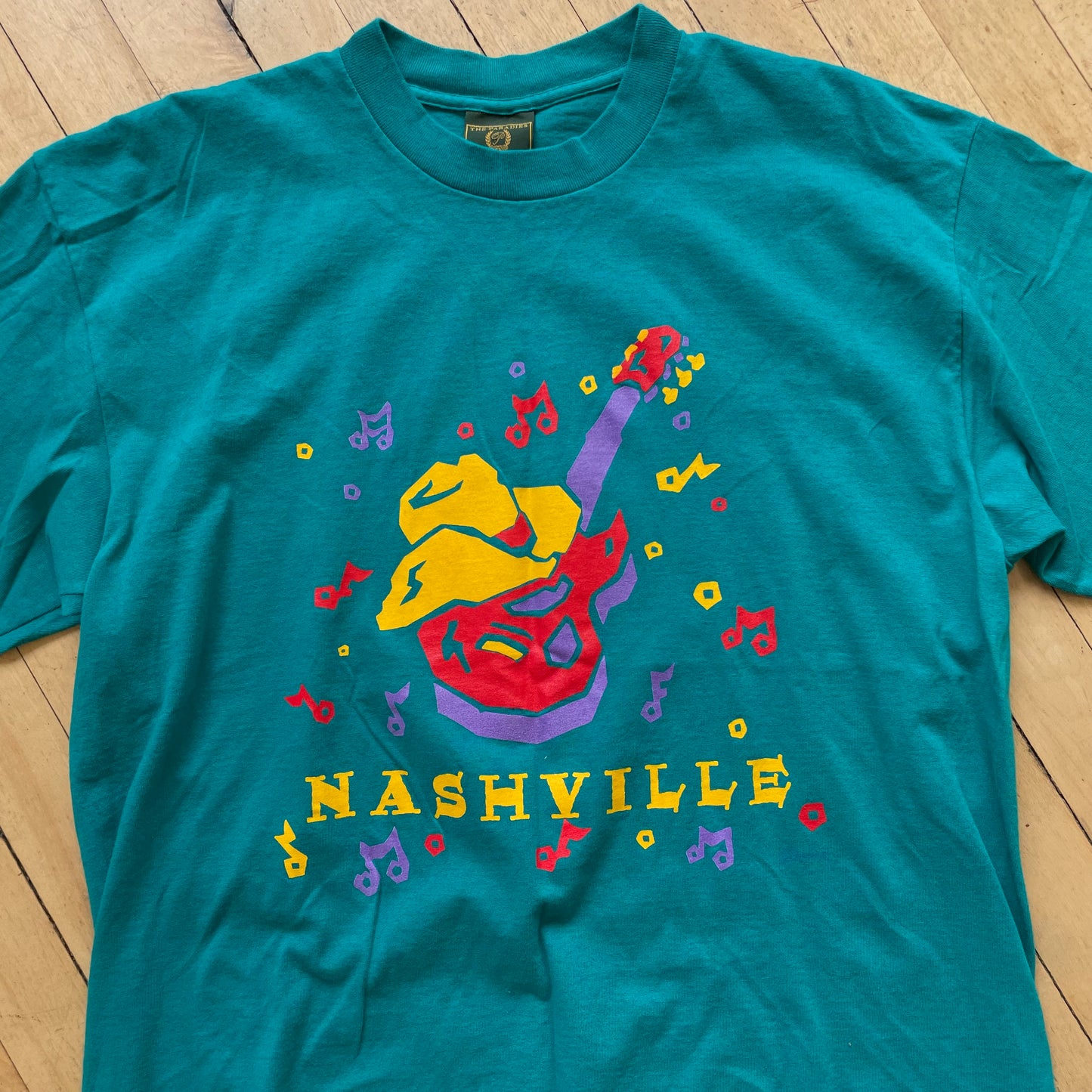 90’s Nashville Music Graphic T-shirt (XL)