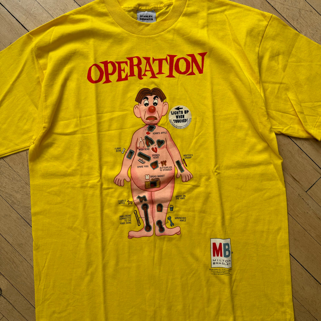Vintage Operation Board Game T-shirt Sz L