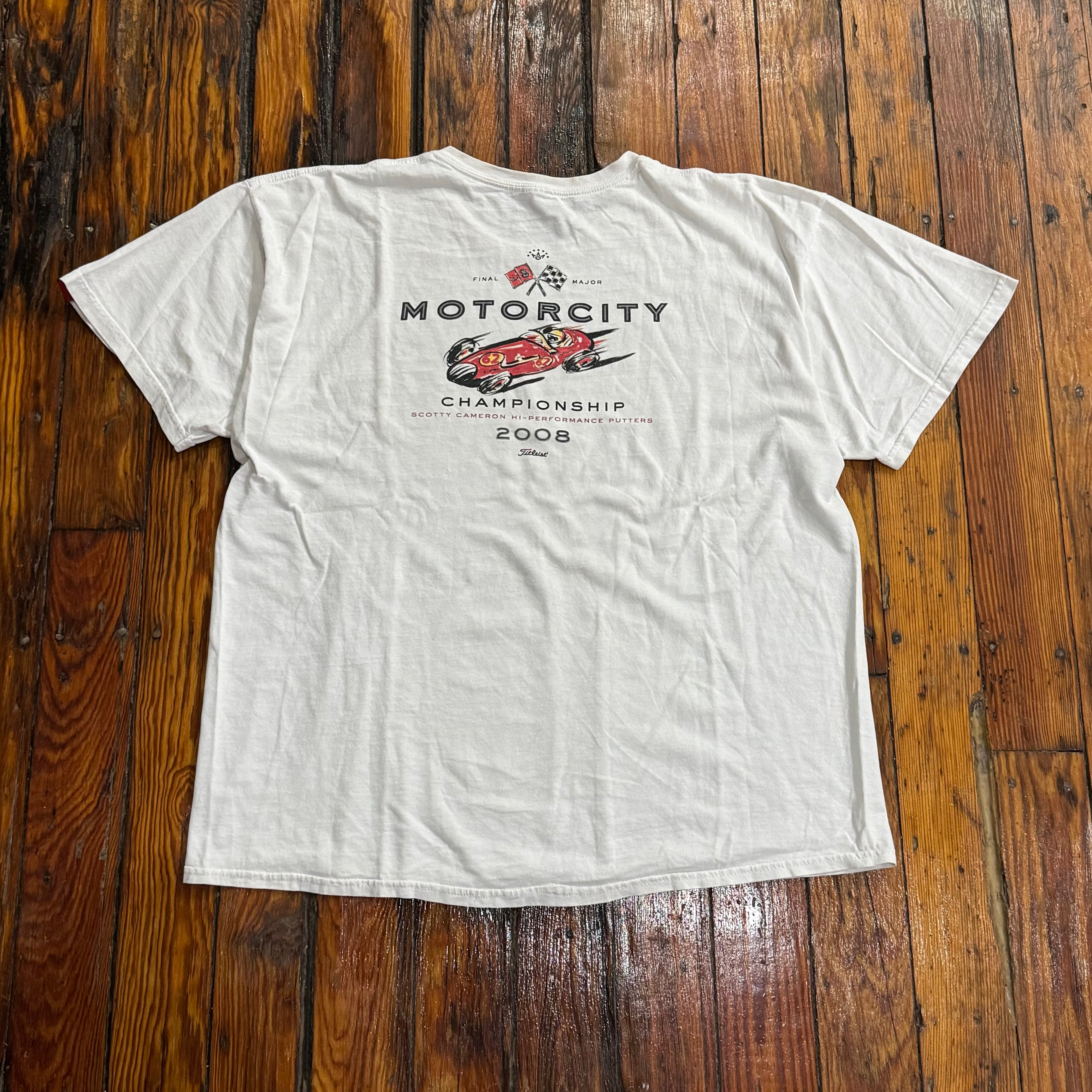 Scotty Cameron Motorcity Champions T-shirt Sz XL