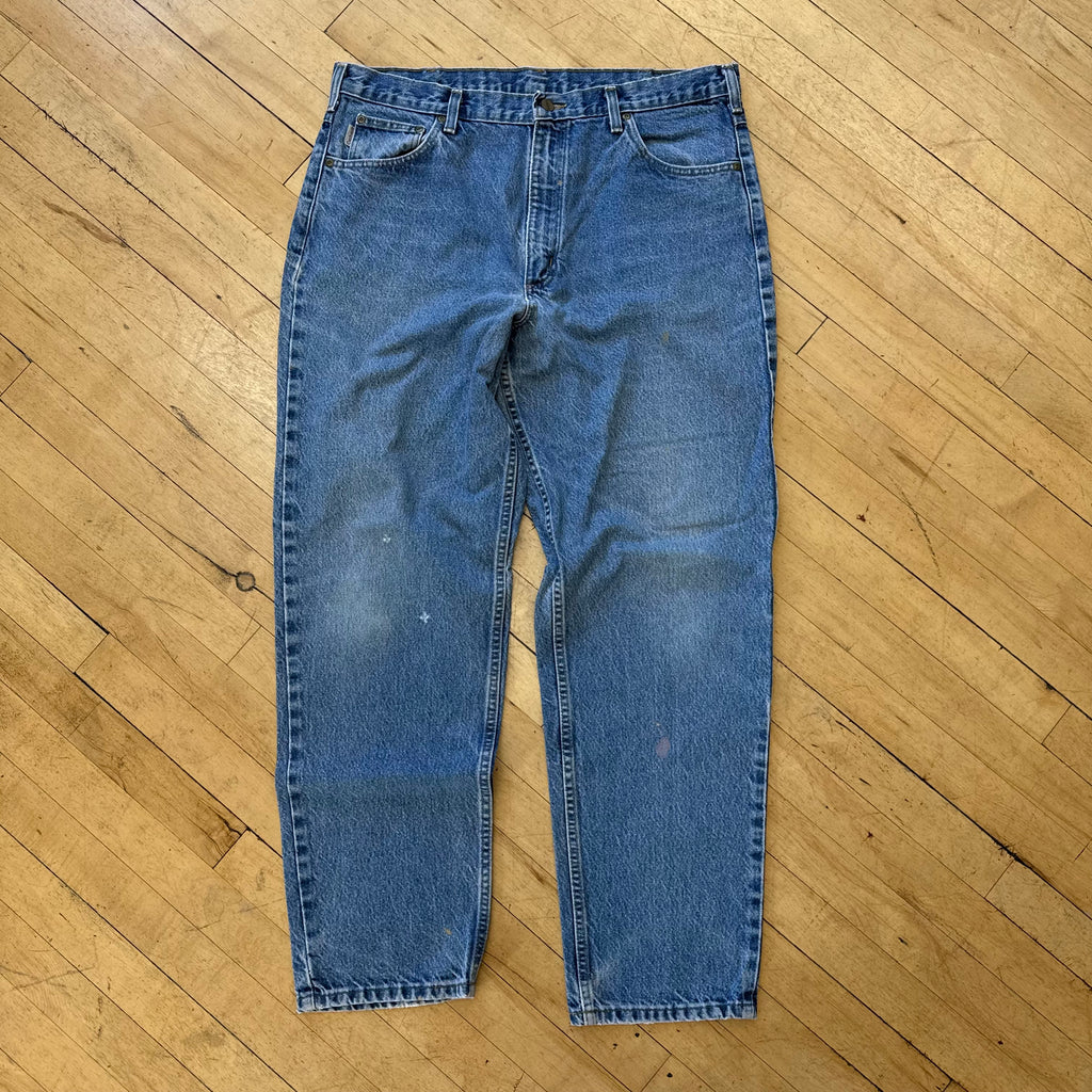 Vintage Carhartt Denim Jeans Sz 38x32