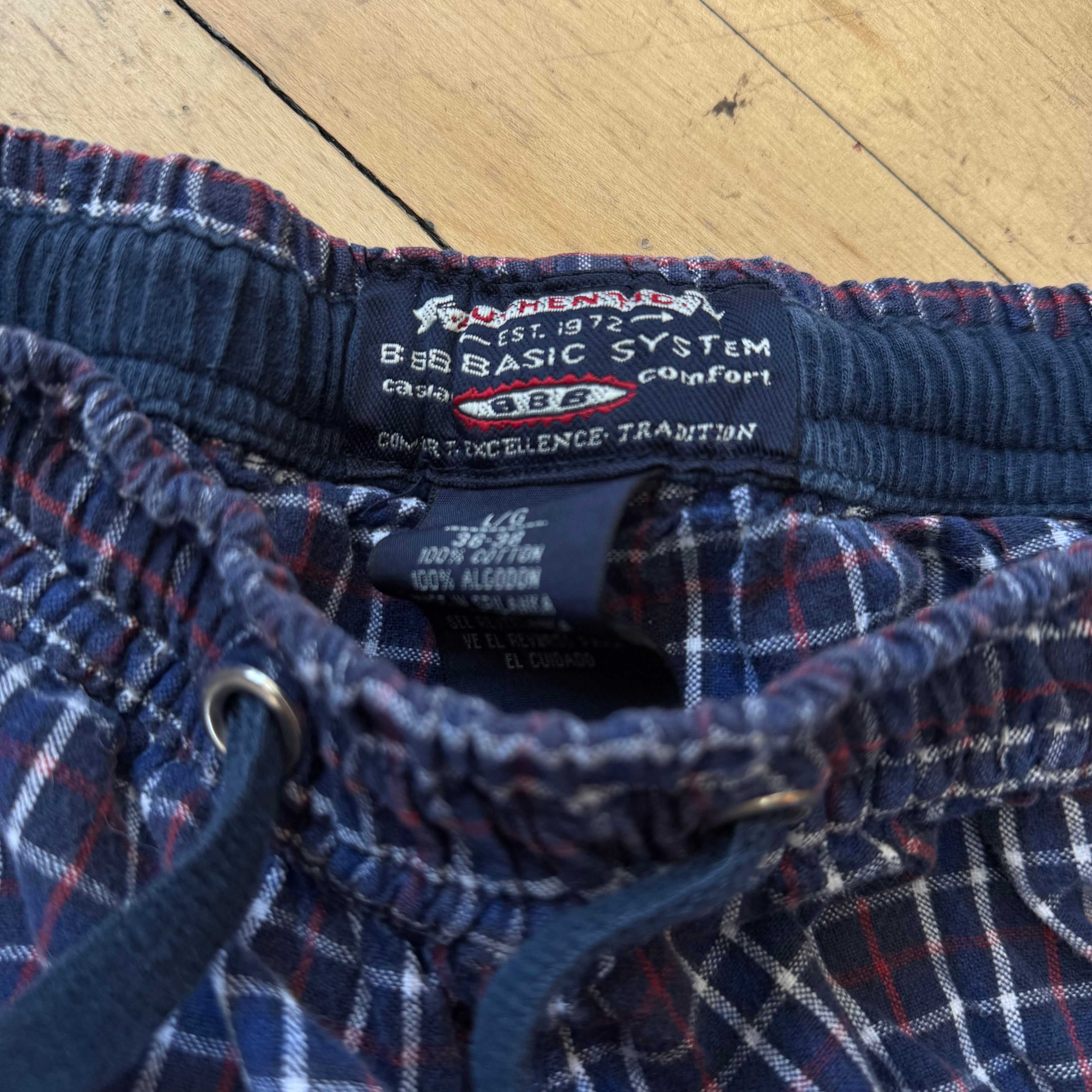 Vintage Plaid BBB Shorts Sz L