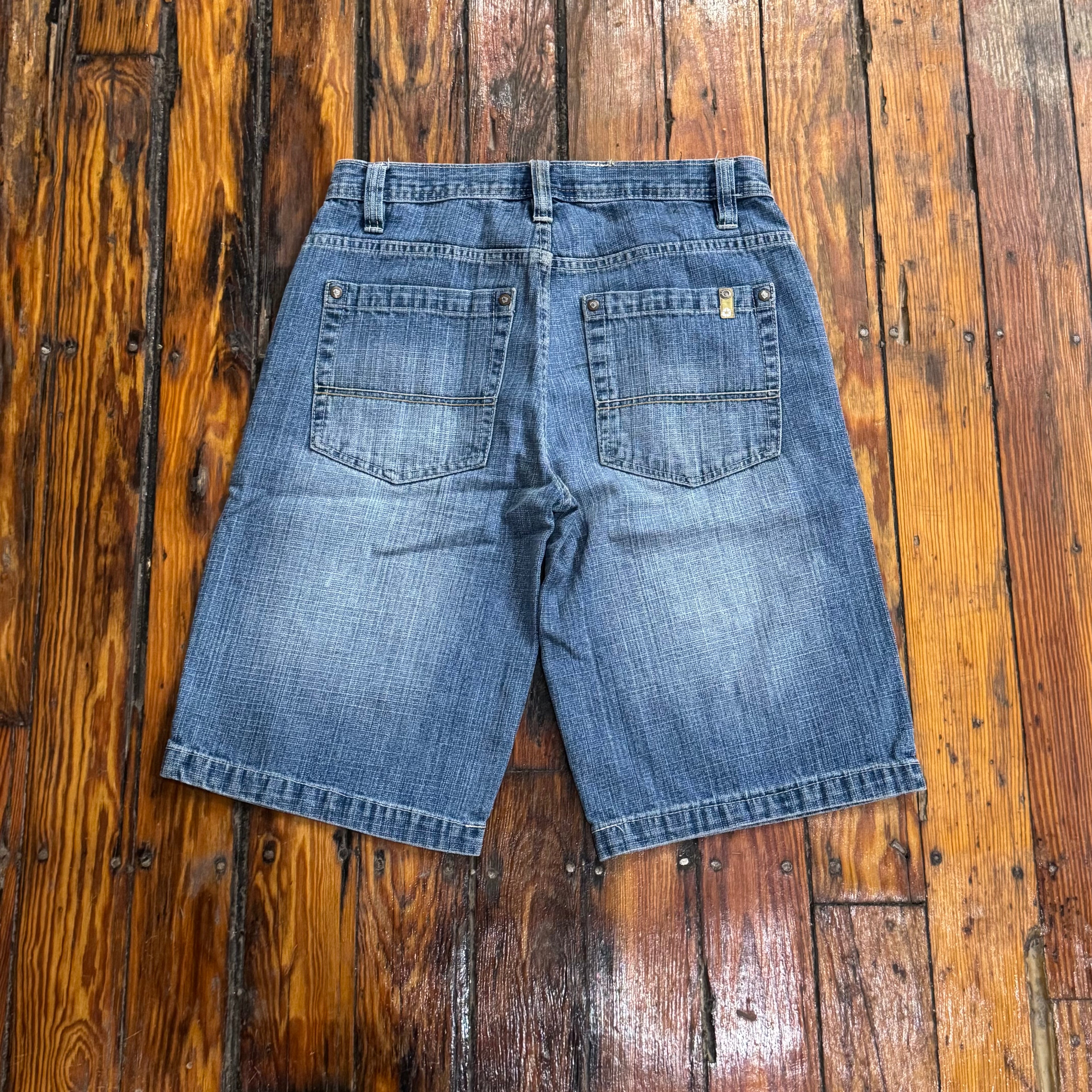 Y2K SouthPole Denim Jean Shorts Sz 16