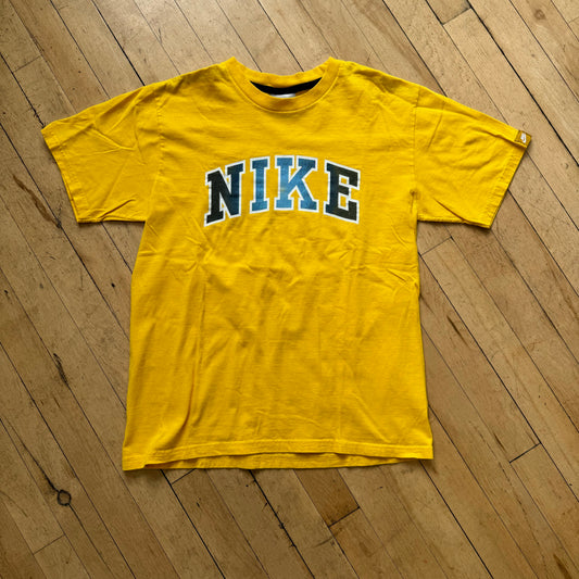 Vintage Y2K Nike SpellOut T-shirt Sz M