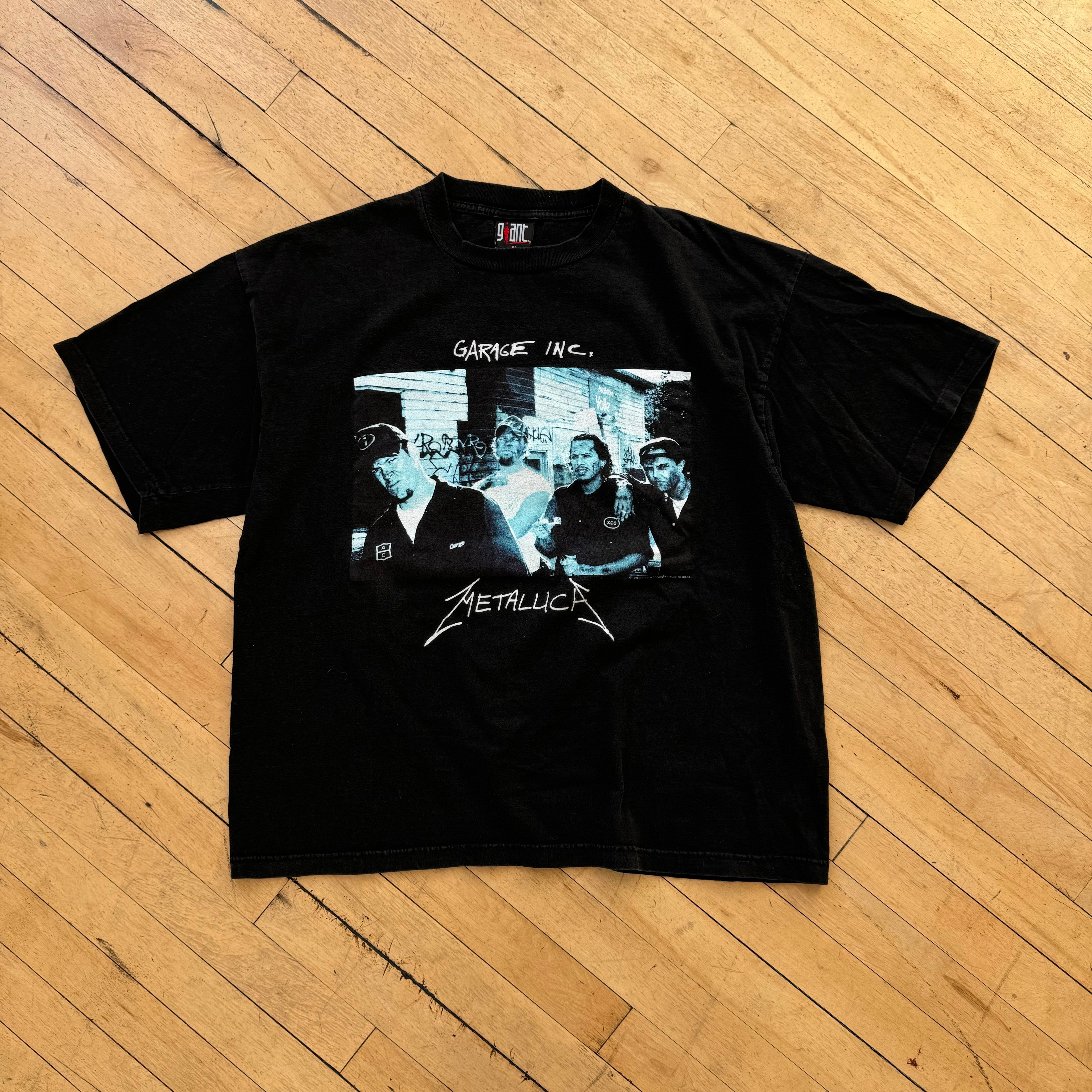 Vintage Metallica Garage Band T-shirt