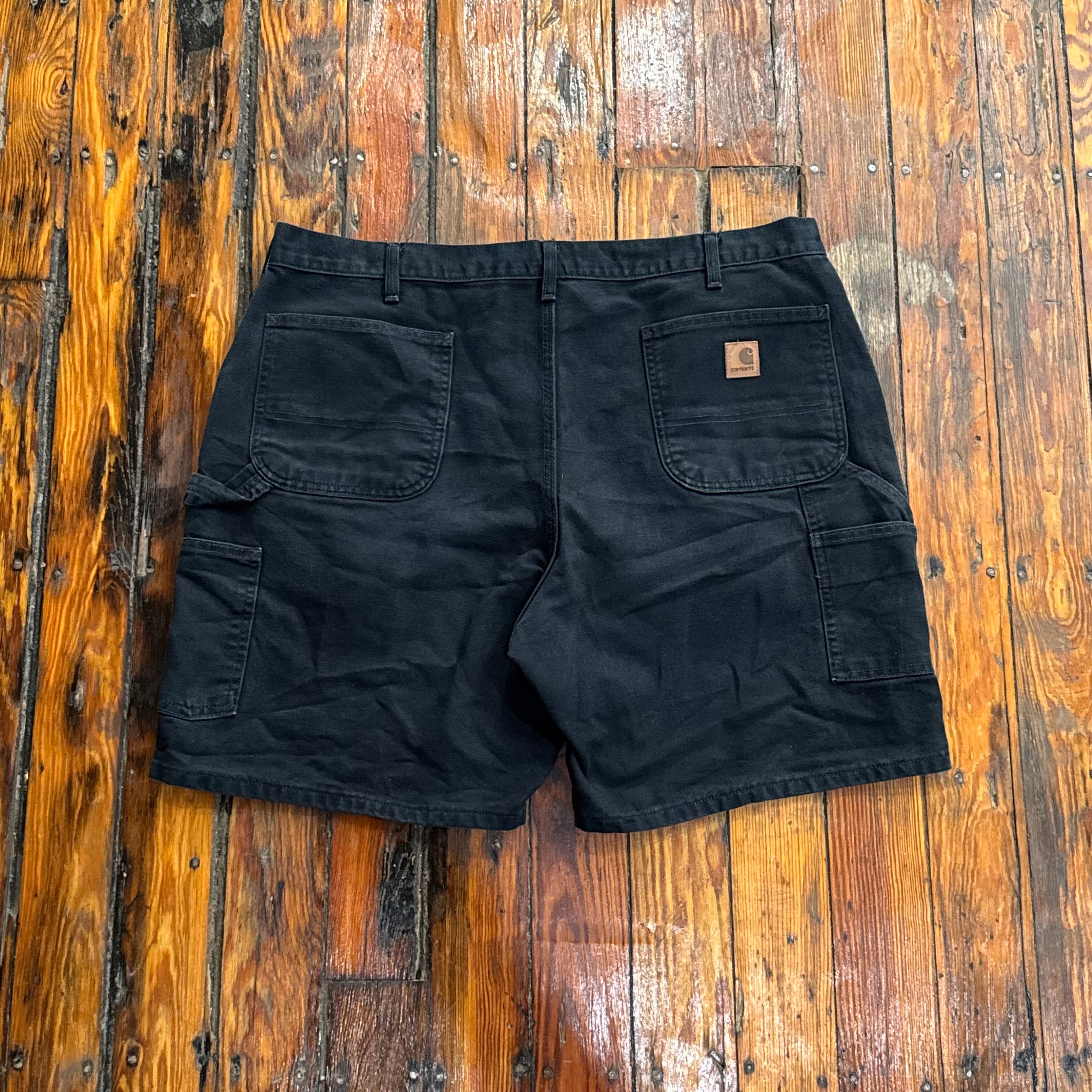 Vintage BLK Carhartt Denim Jean Shorts Sz 40
