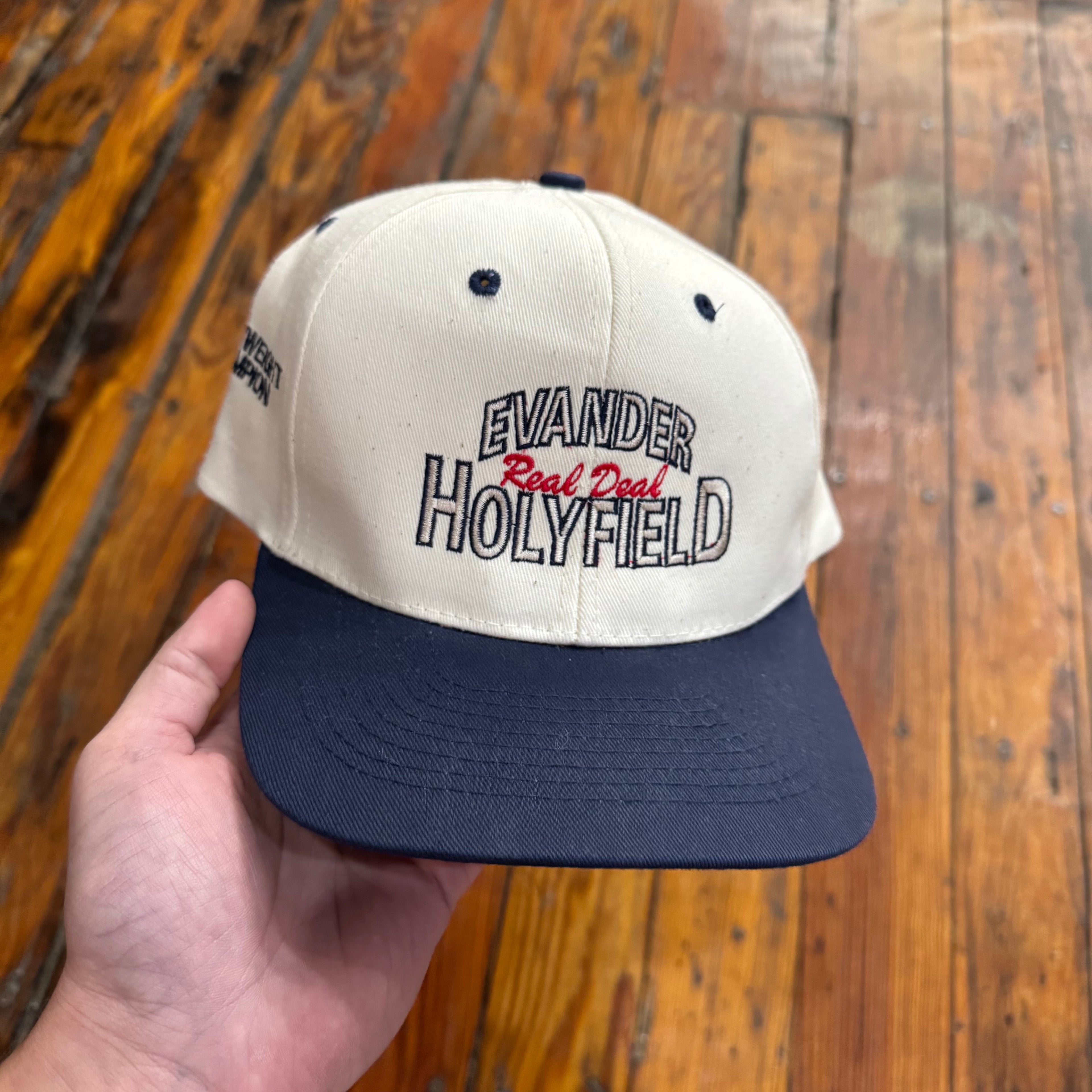 Vintage Evander HolyField SnapBack Hat