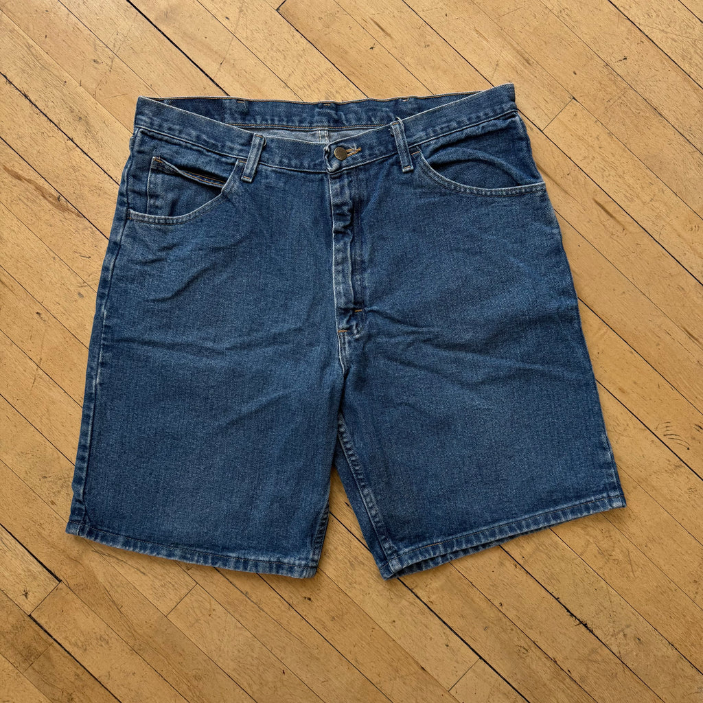 Vintage Wrangler Denim Jean Shorts Sz 36