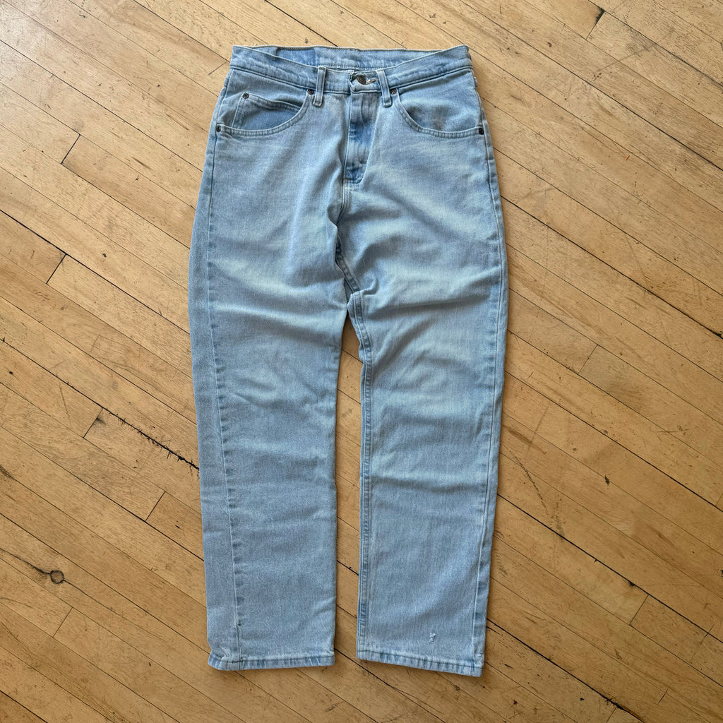 Y2K Light Wash Wrangler Denim Jeans Sz 30x30