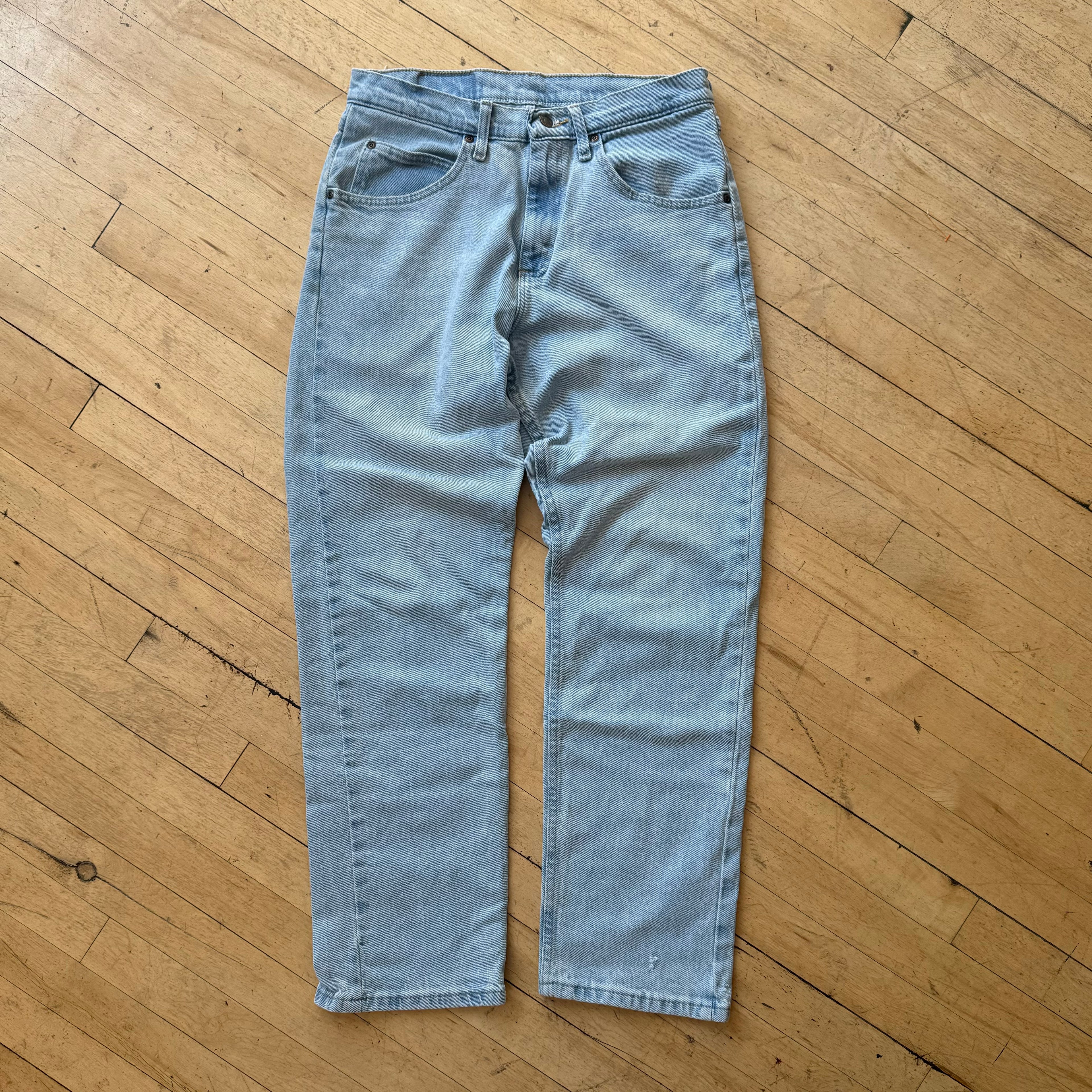Y2K Light Wash Wrangler Denim Jeans Sz 30x30