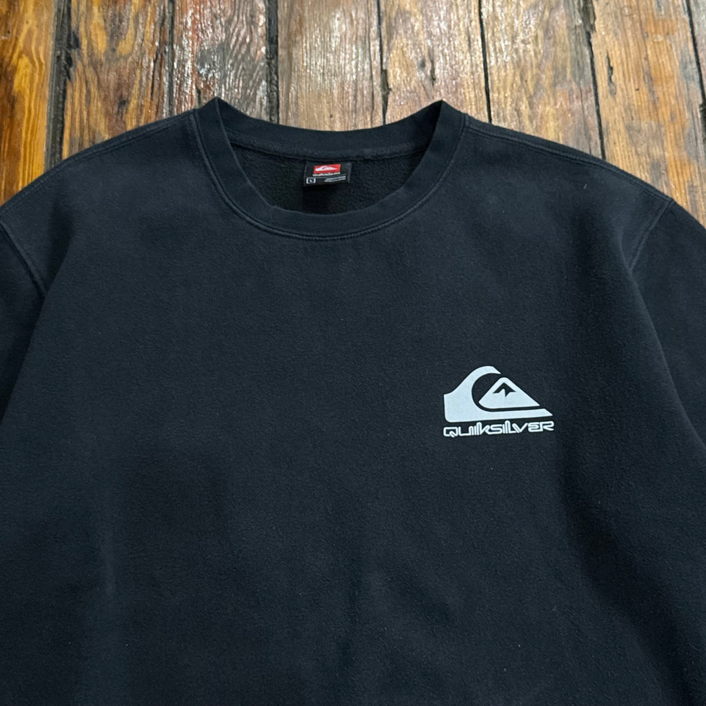Y2K Quiksilver CrewNeck Sz L