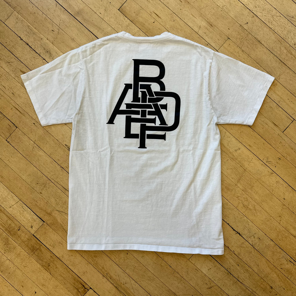 Bathing Ape Bape Letter T-shirt Sz L