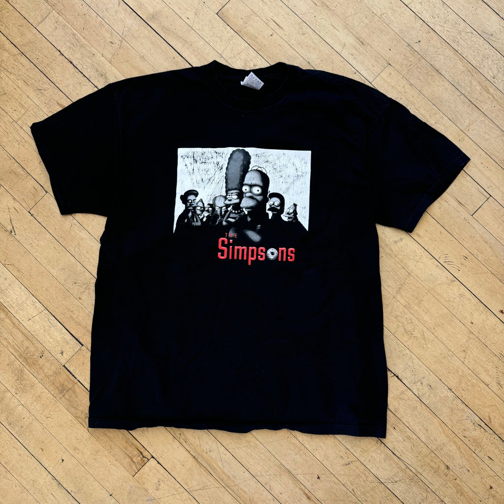 Y2K The Simpsons T-shirt Sz XXL