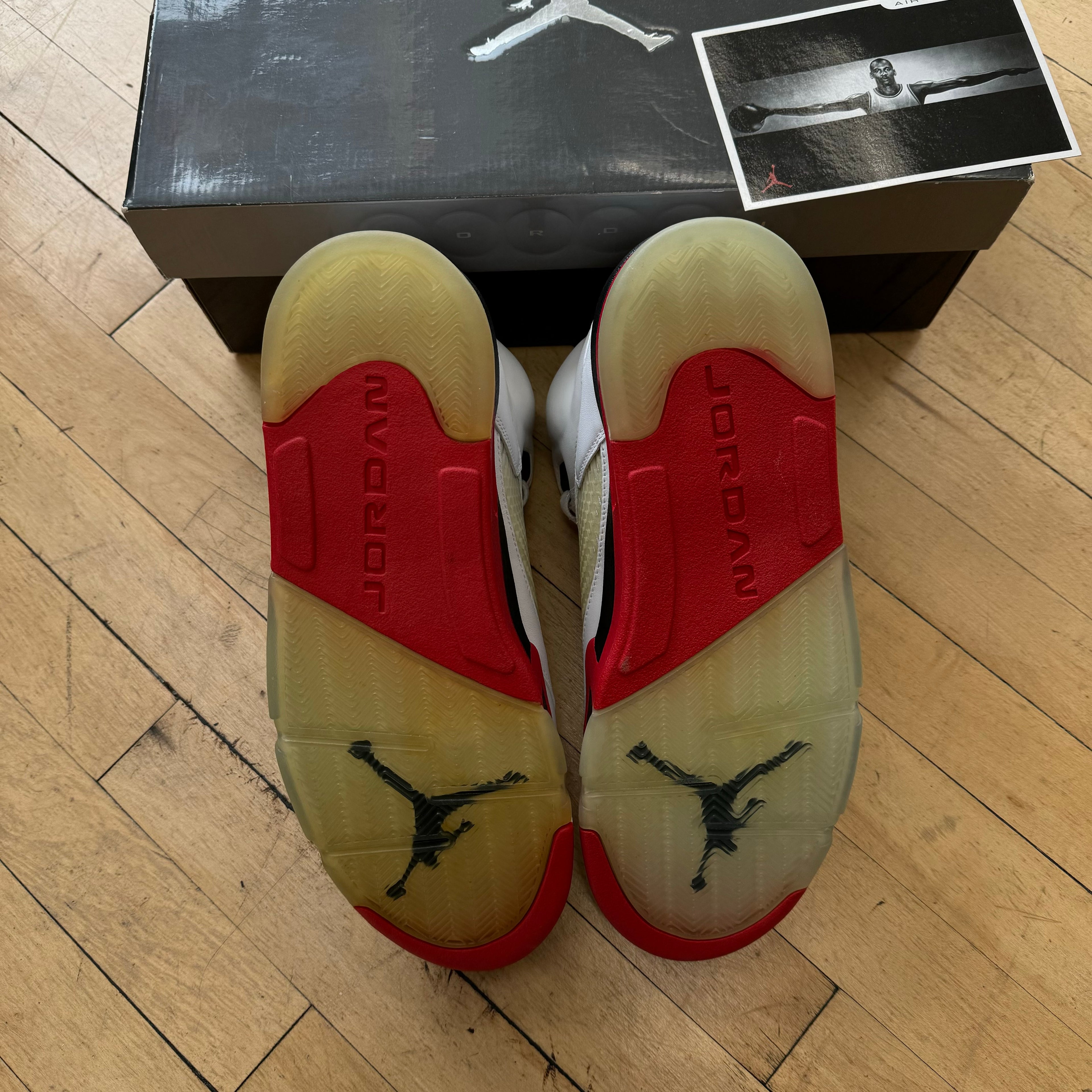 Jordan 5 Retro Fire Red Sz 13.5 (DS)
