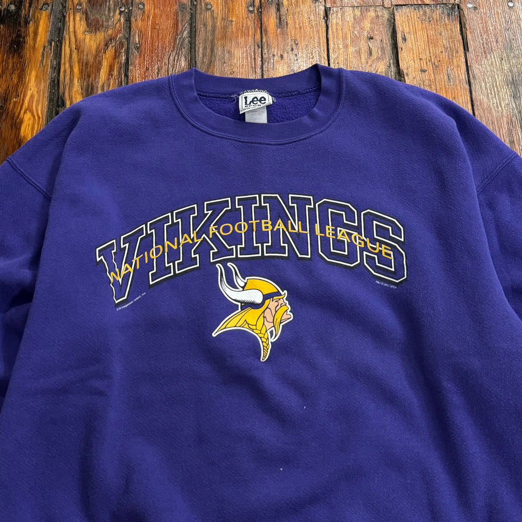 Vintage NFL Minnesota Vikings CrewNeck Sz XL