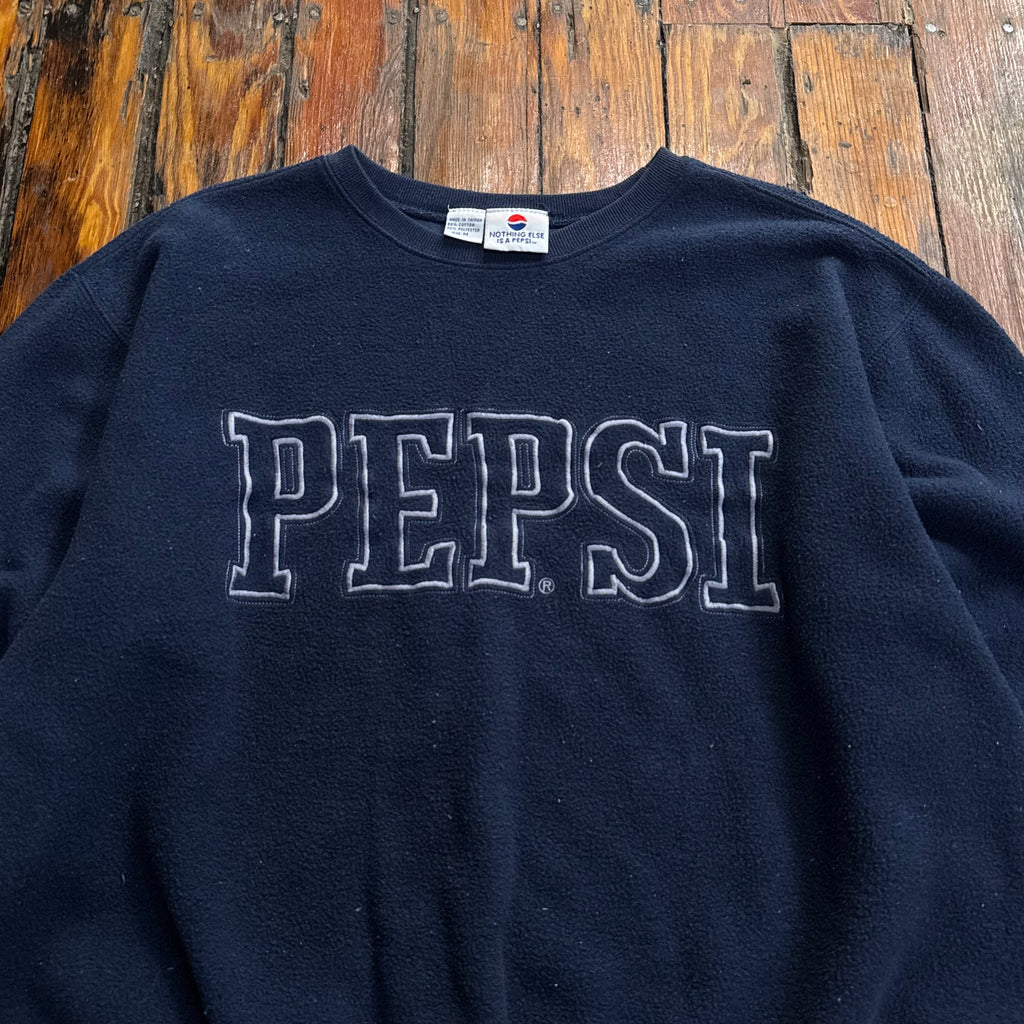 Vintage Pepsi SpellOut CrewNeck Sz M