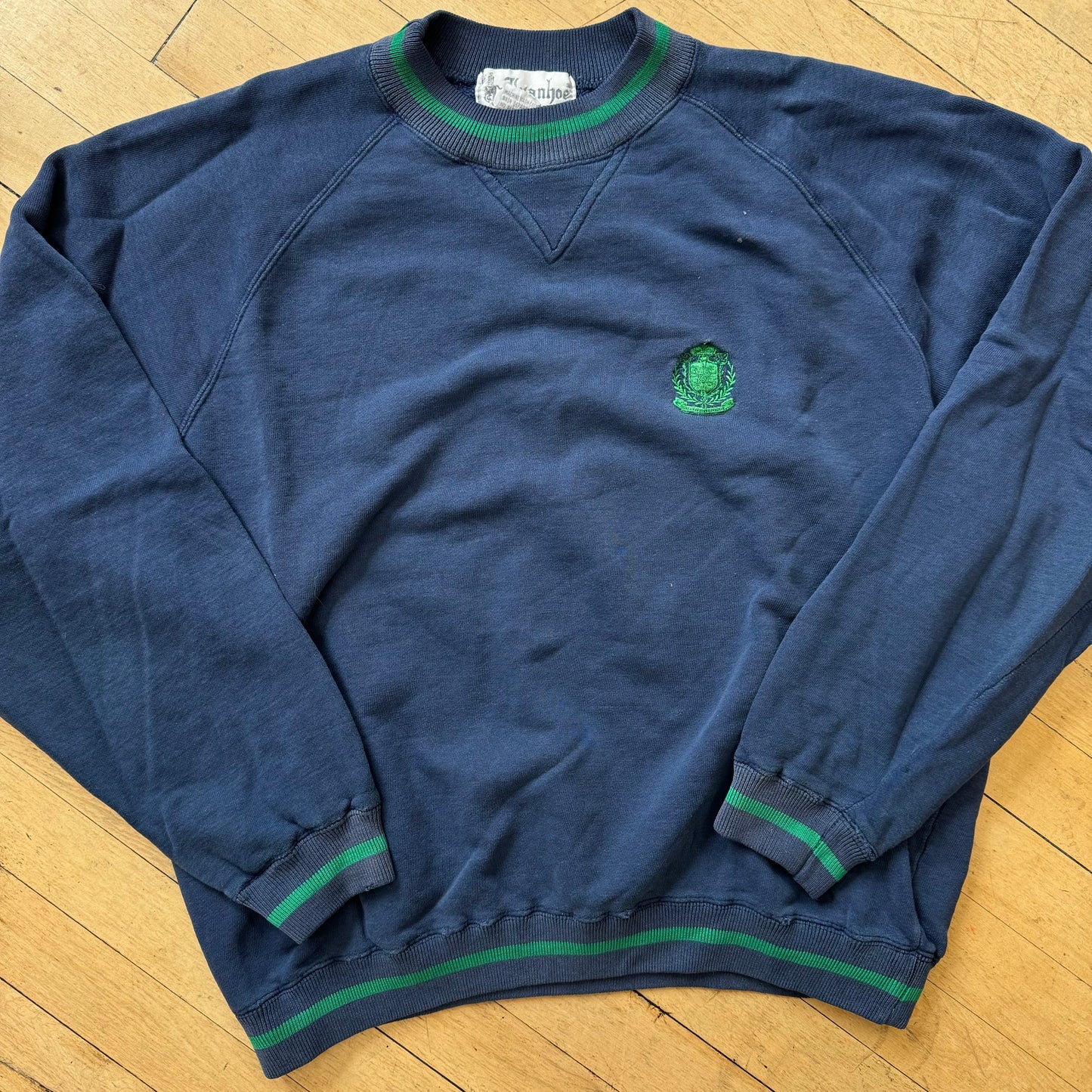 Vintage Evanhoe Embroidered Crewneck Sz M